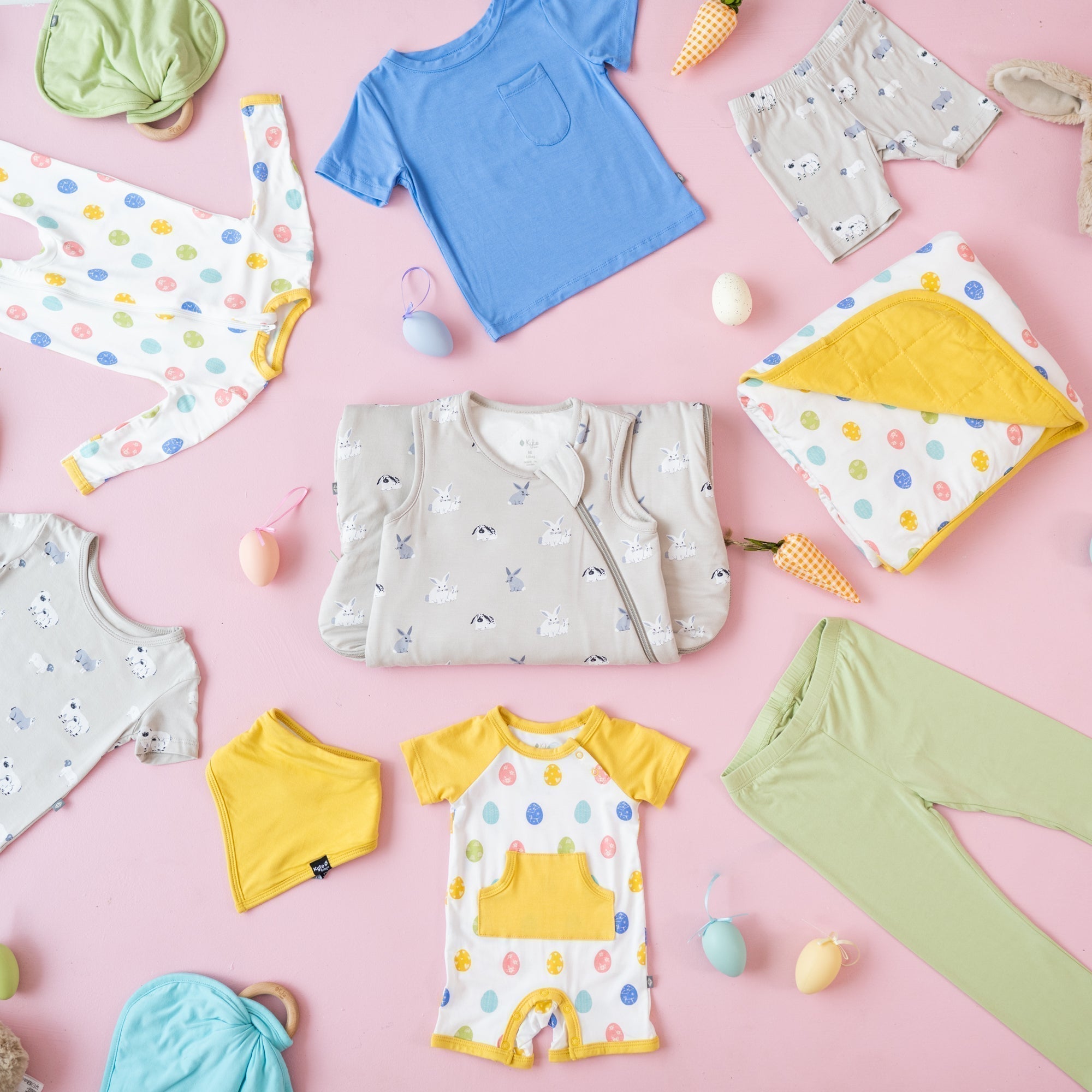 Kyte Baby Easter infant sleepwear and bamboo apparel