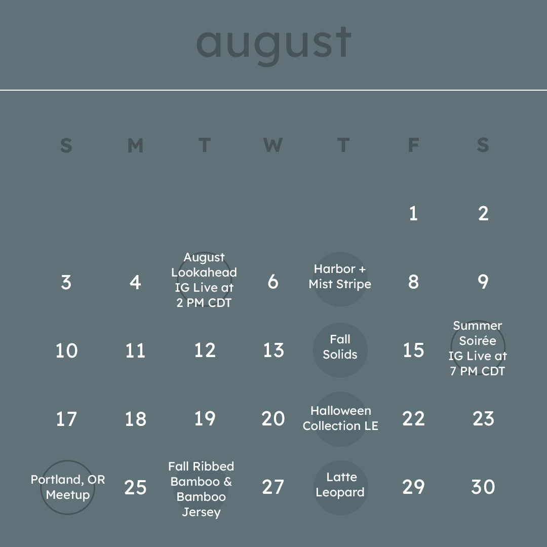 August 2025 Launch Calendar Overview