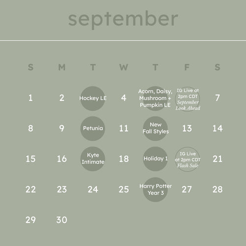 September 2024 Launch Calendar Overview