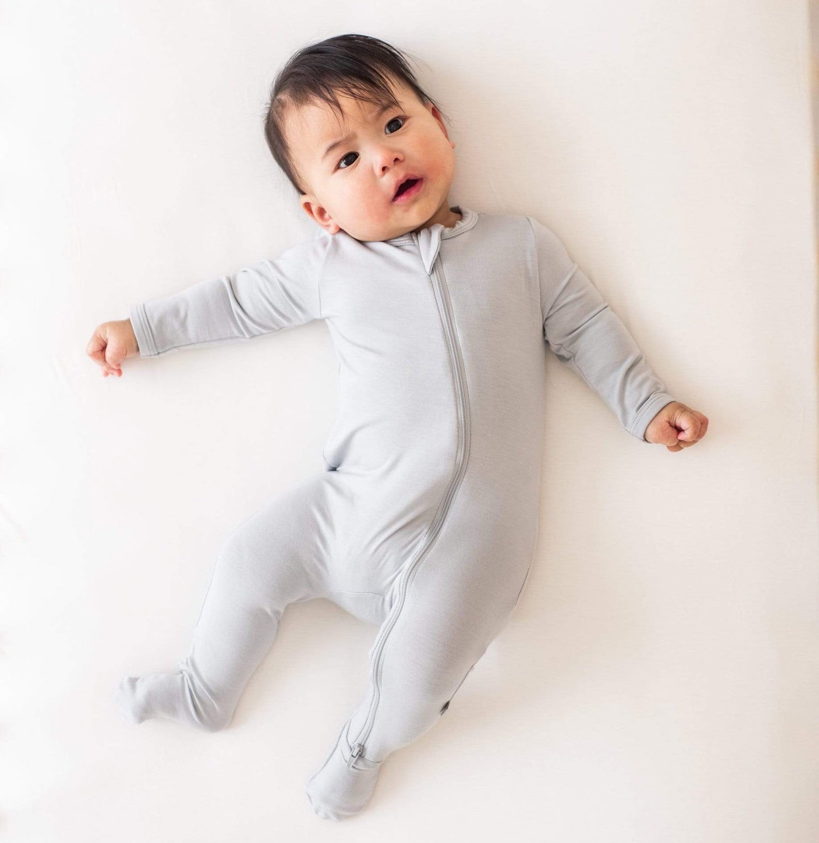 baby modeling storm footie