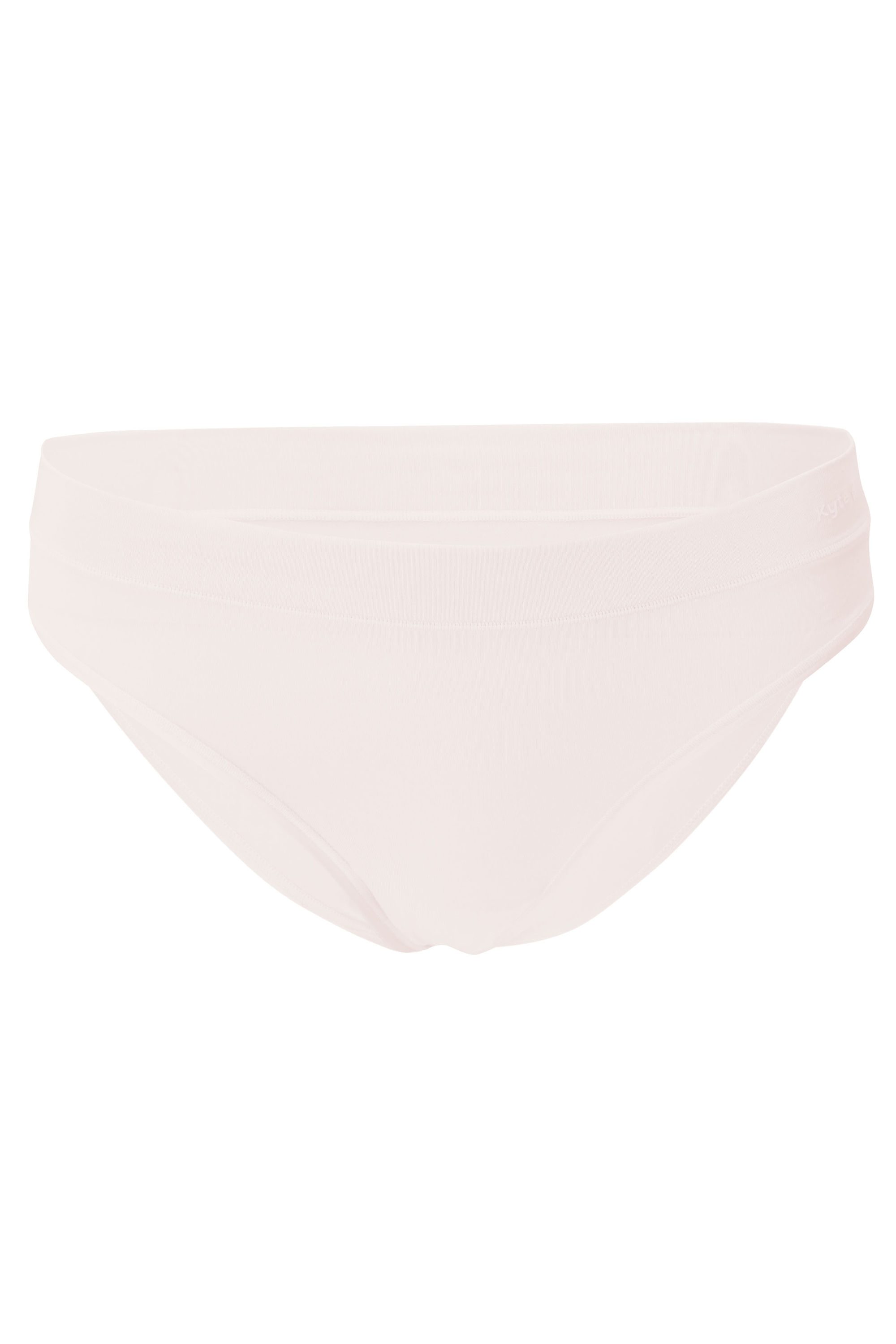 The front of the Women's Cheekini in Blonde shown on a ghost mannequin