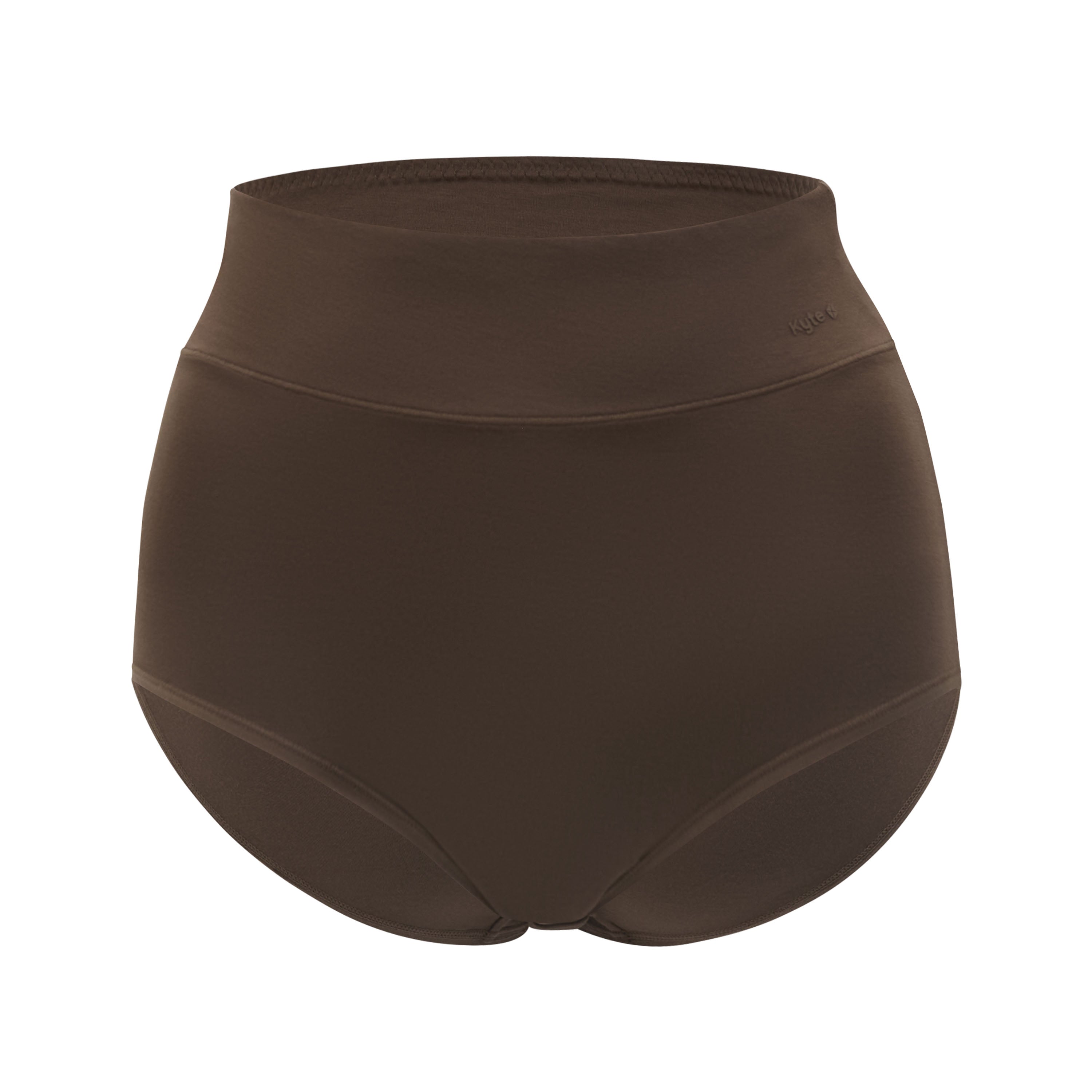 Women's High-Waisted Brief in Toffee