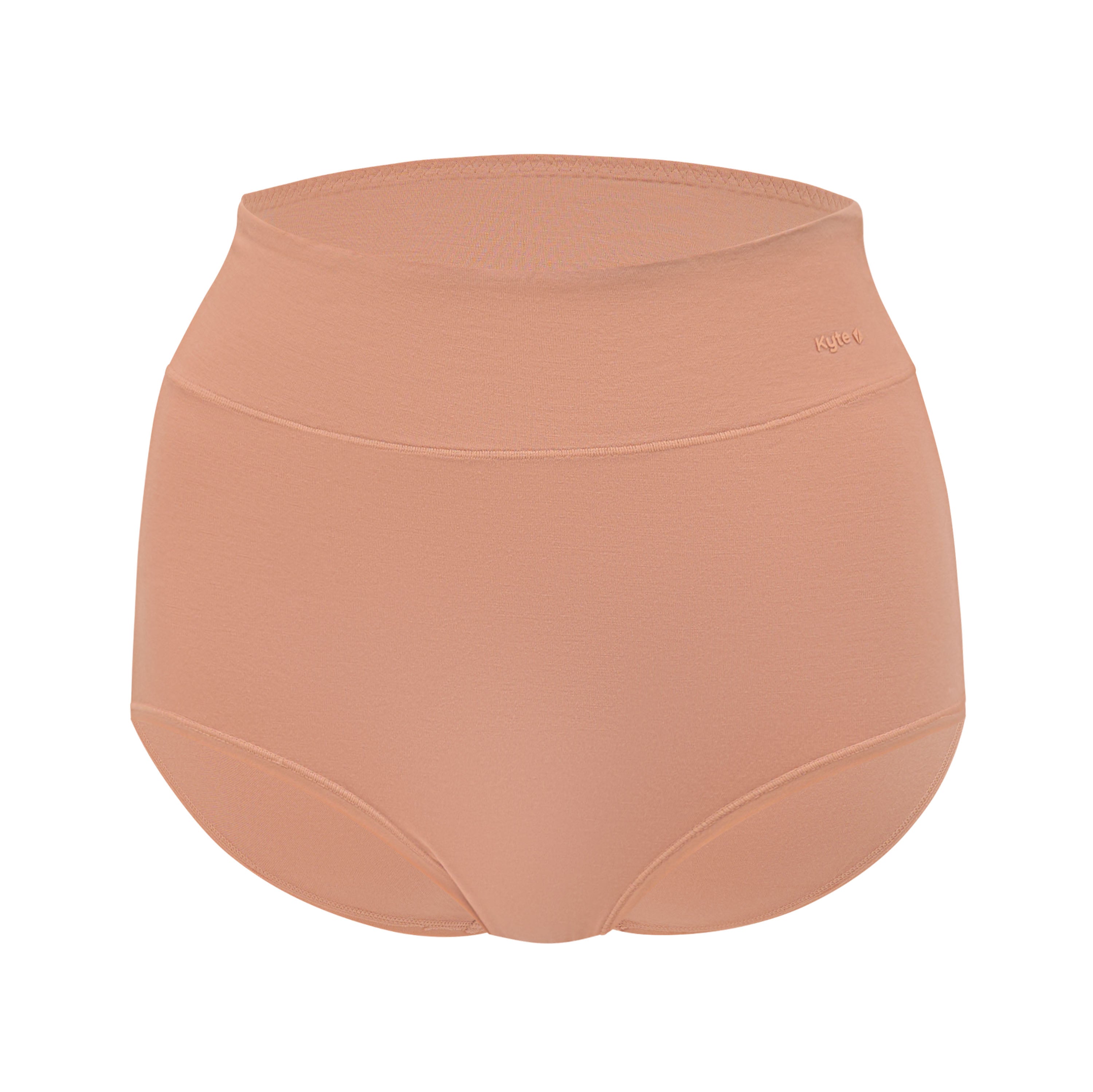 Women's High-Waisted Brief in Latte