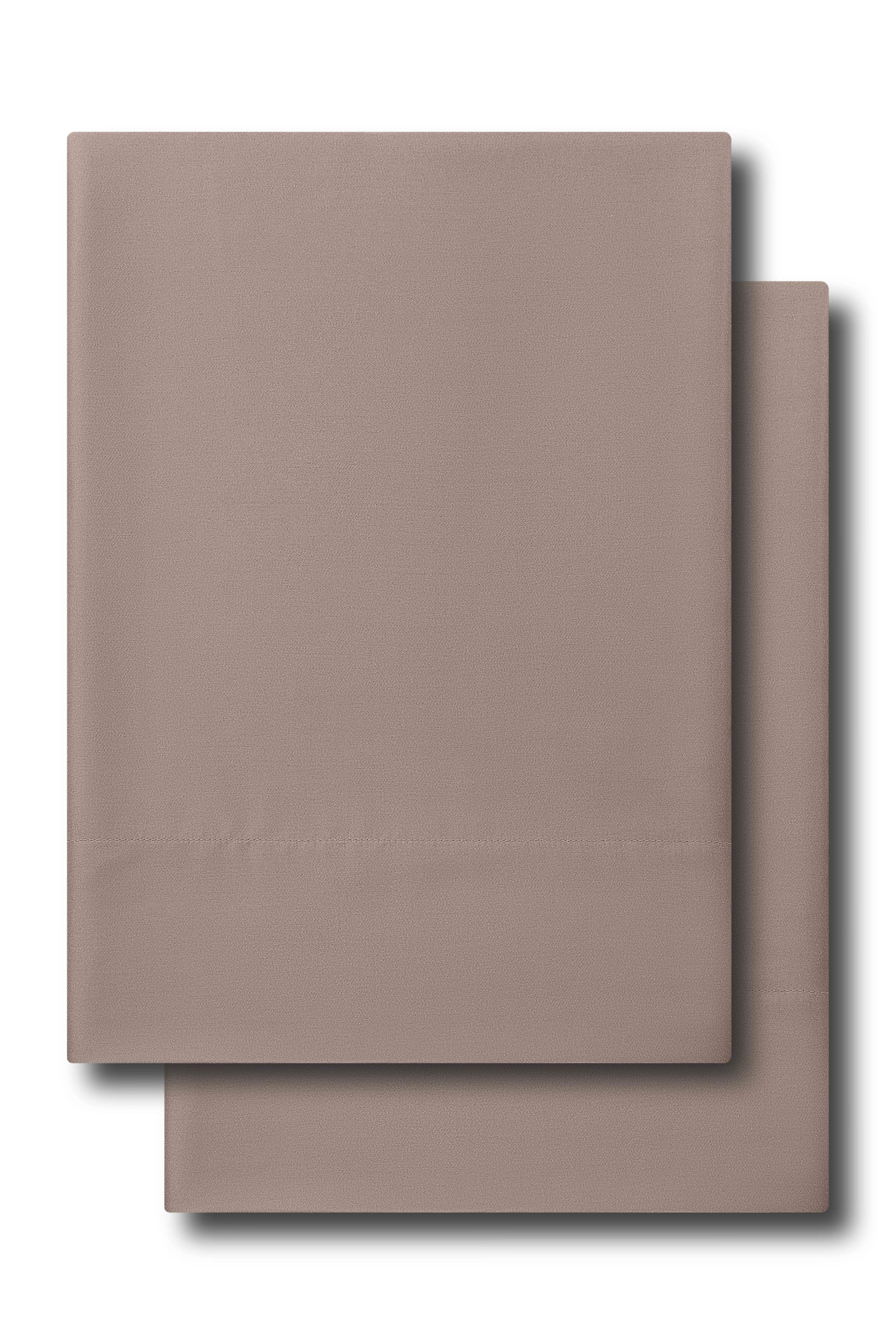 Product photo of the Bamboo Sateen Pillowcase Set in Truffle