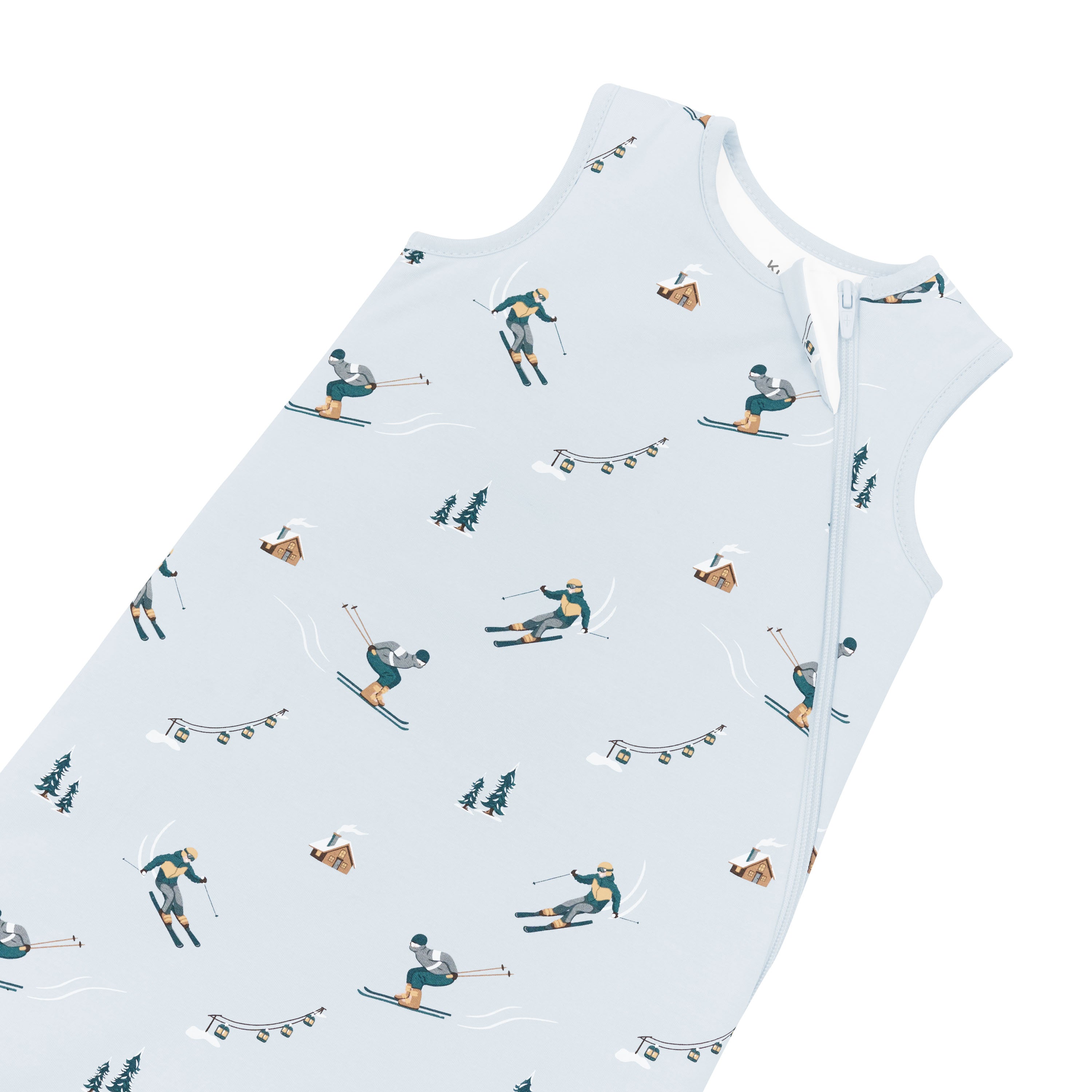 Zipper garage shown on the Sleep Bag in Ski 1.0