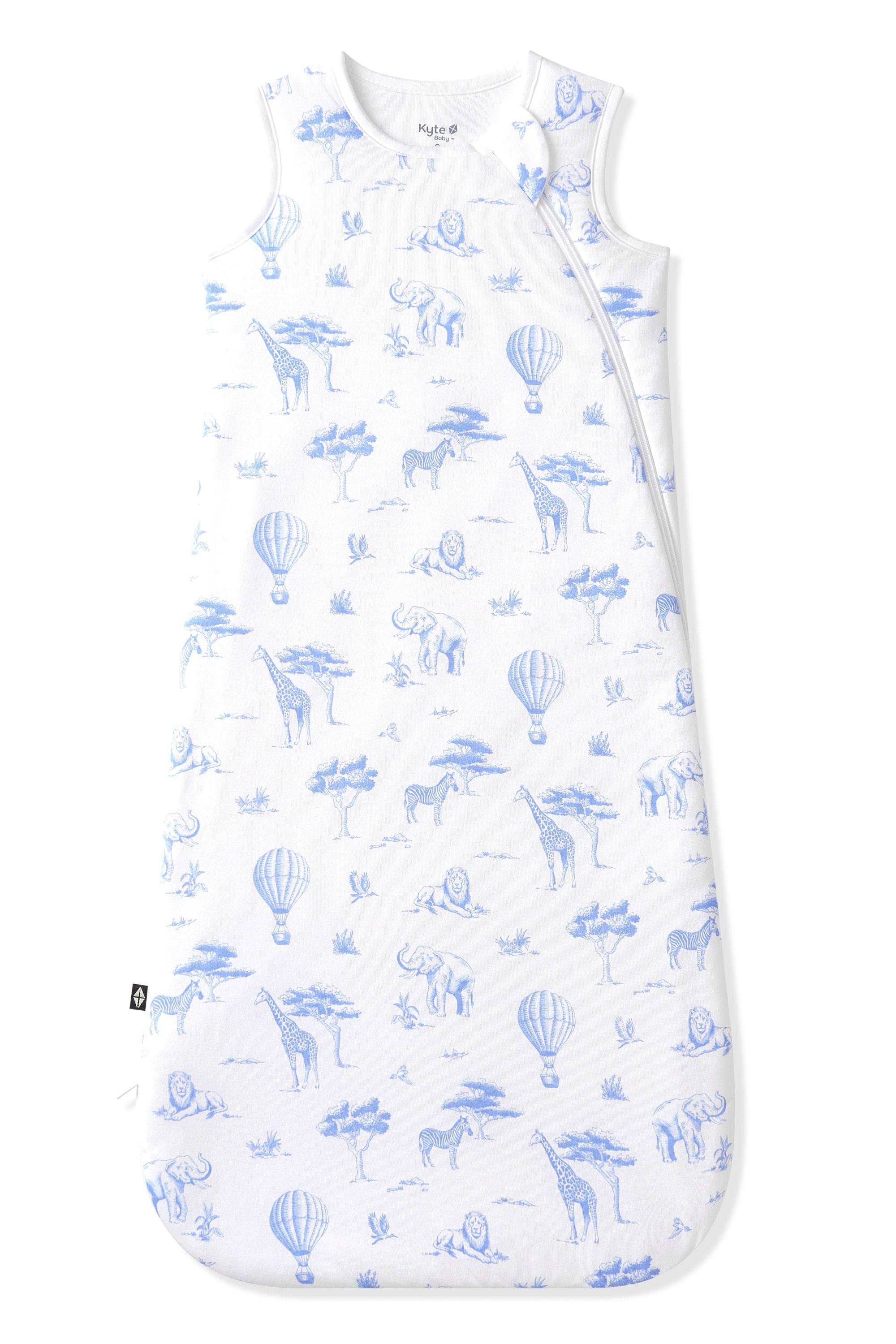 Product photo of the Sleep Bag in Toile Safari 1.0 on a white surface