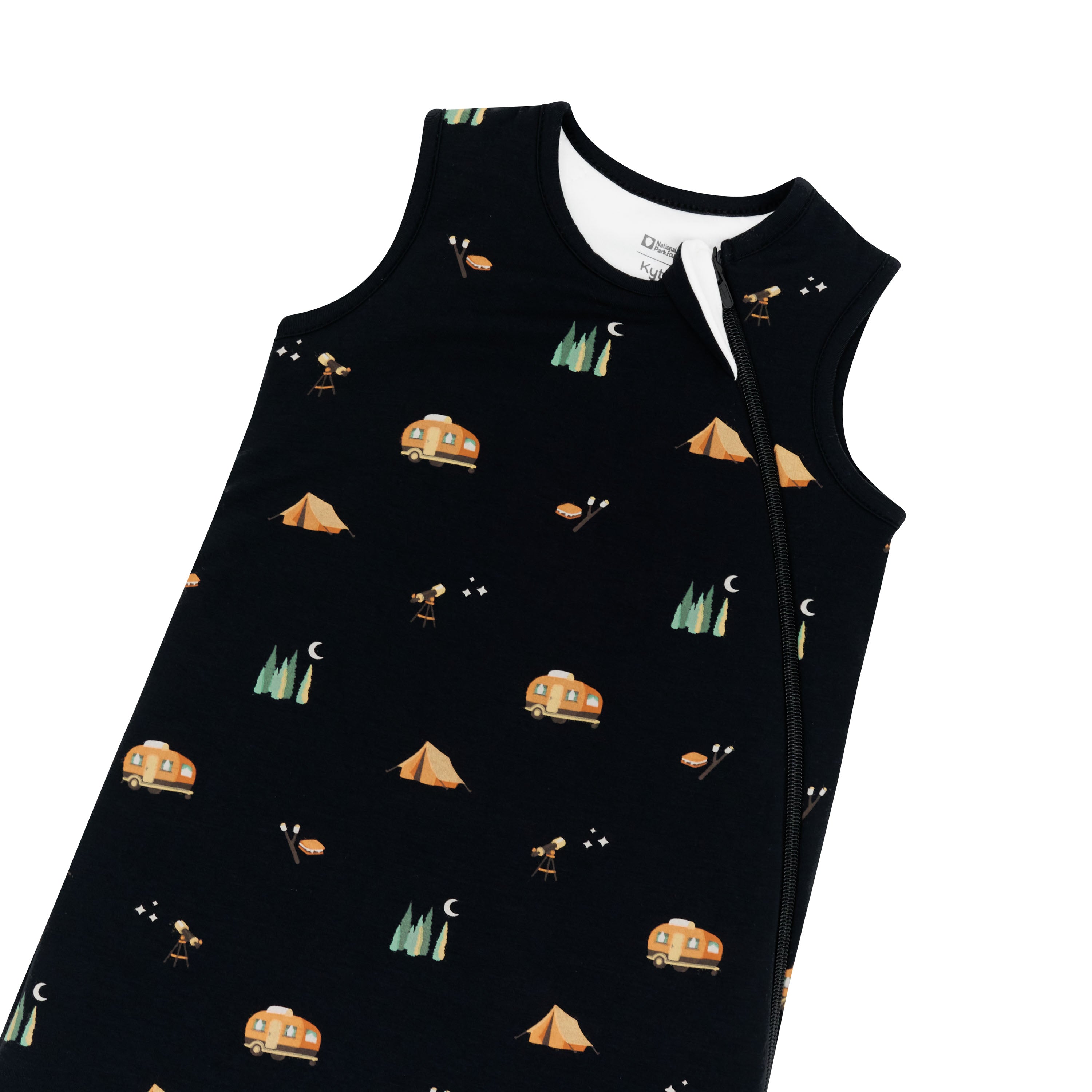 Zipper garage on Sleep Bag in Under the Stars 1.0