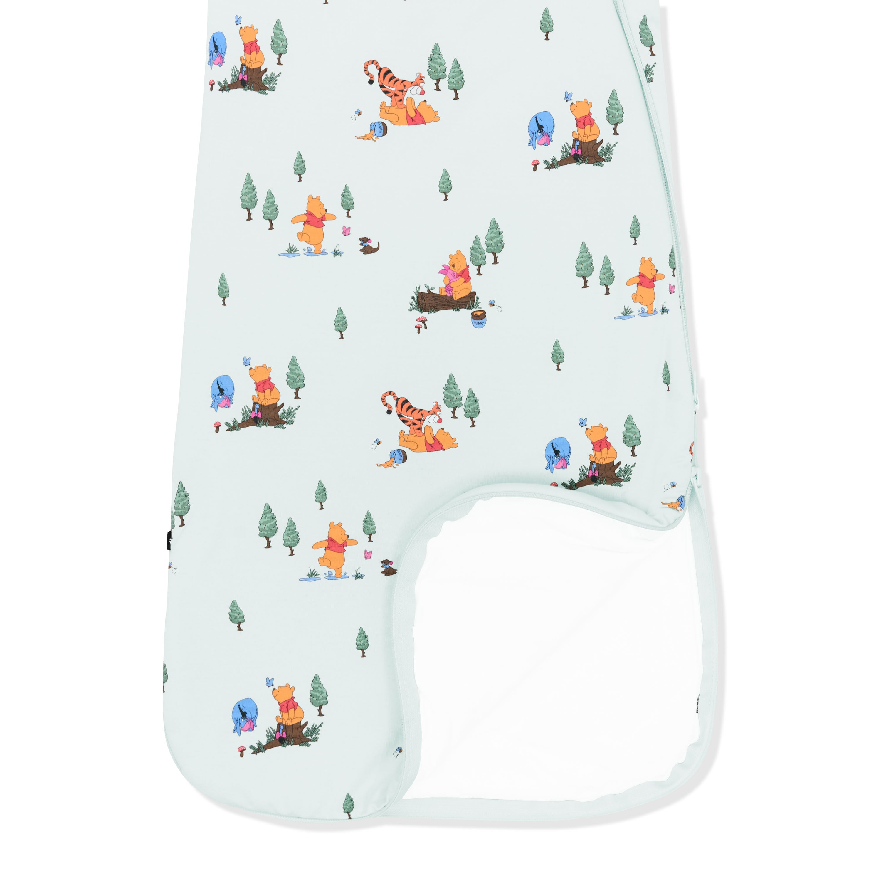 Double zipper shown on the Sleep Bag in Winnie the Pooh Hundred Acre Wood 1.0
