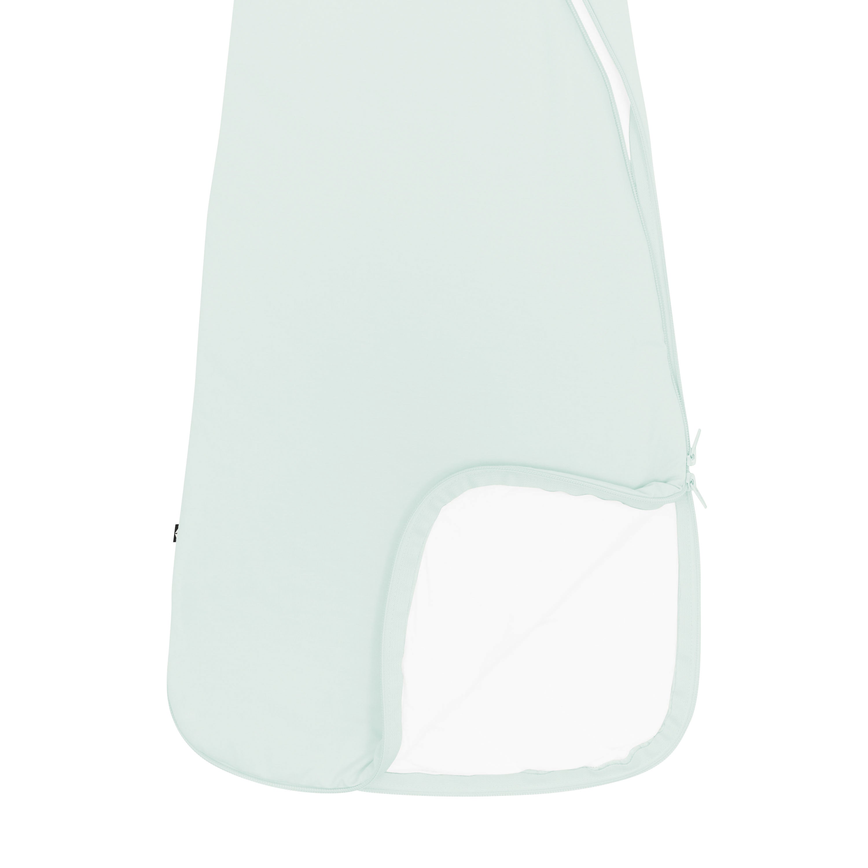 Bottom zipper shown unzipped on the Sleep Bag in Dew 1.0