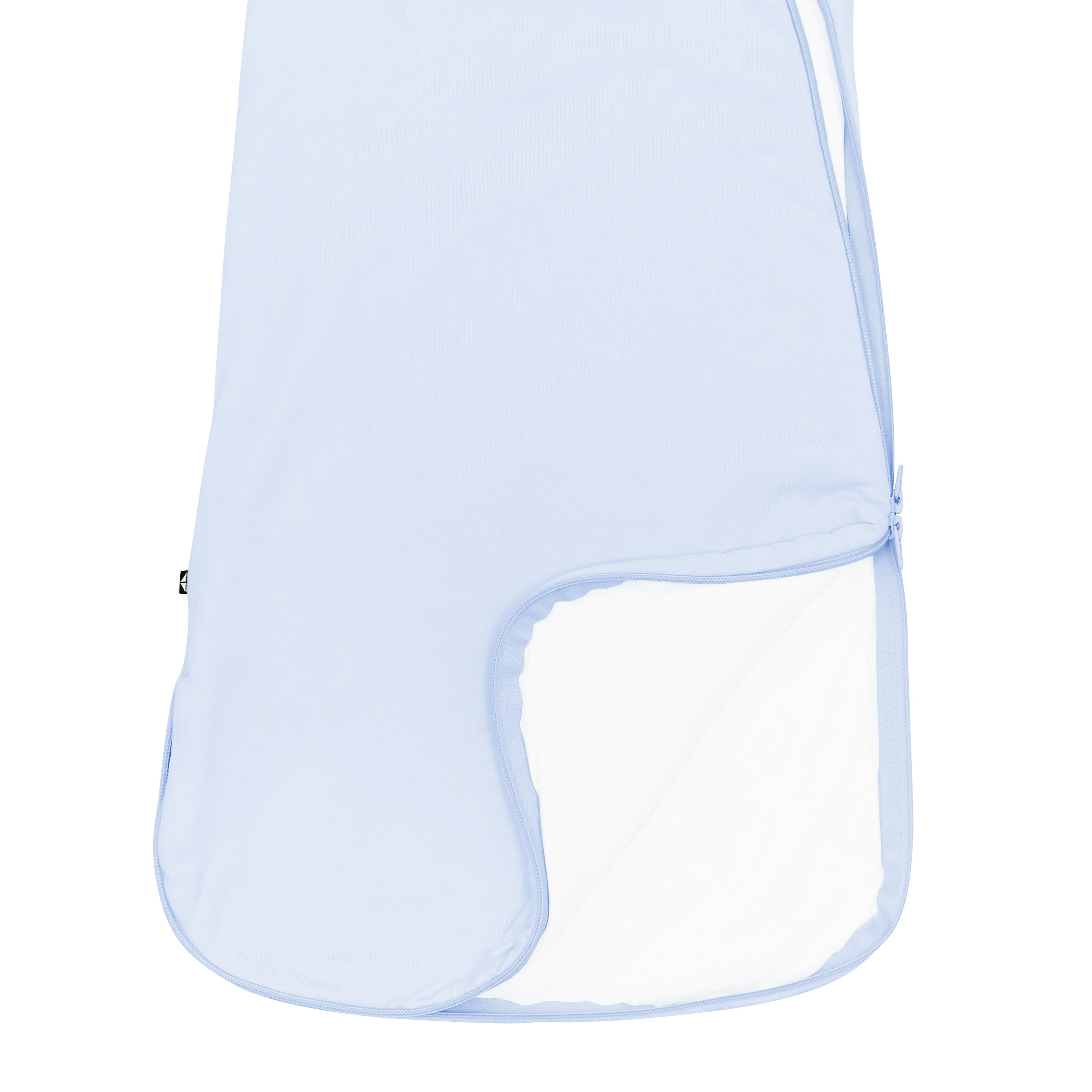 Dual zipper shown on the Sleep Bag in Mist 1.0