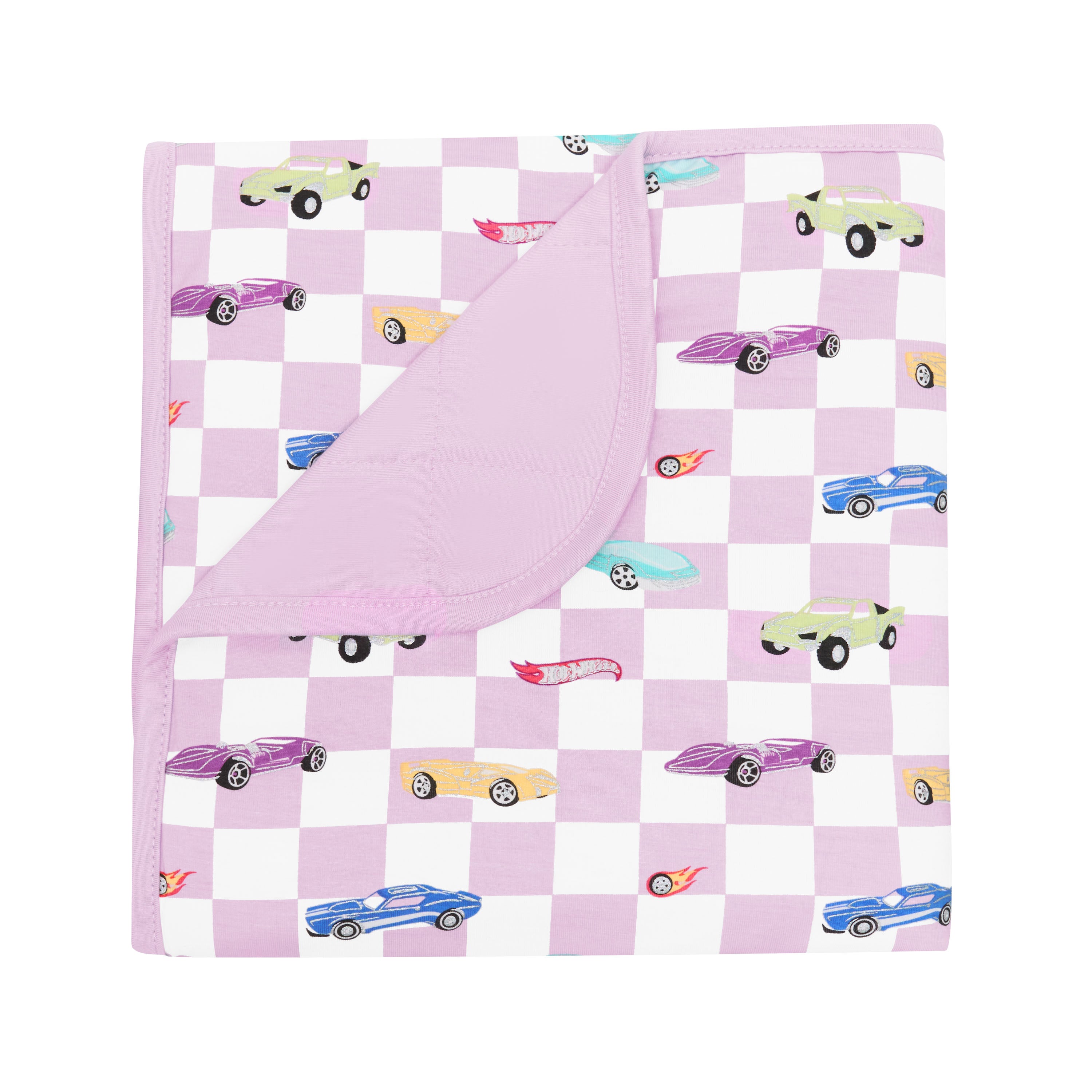 Quilted Hot Wheels Baby Blanket in Sparkles and Speed 1.0 TOG