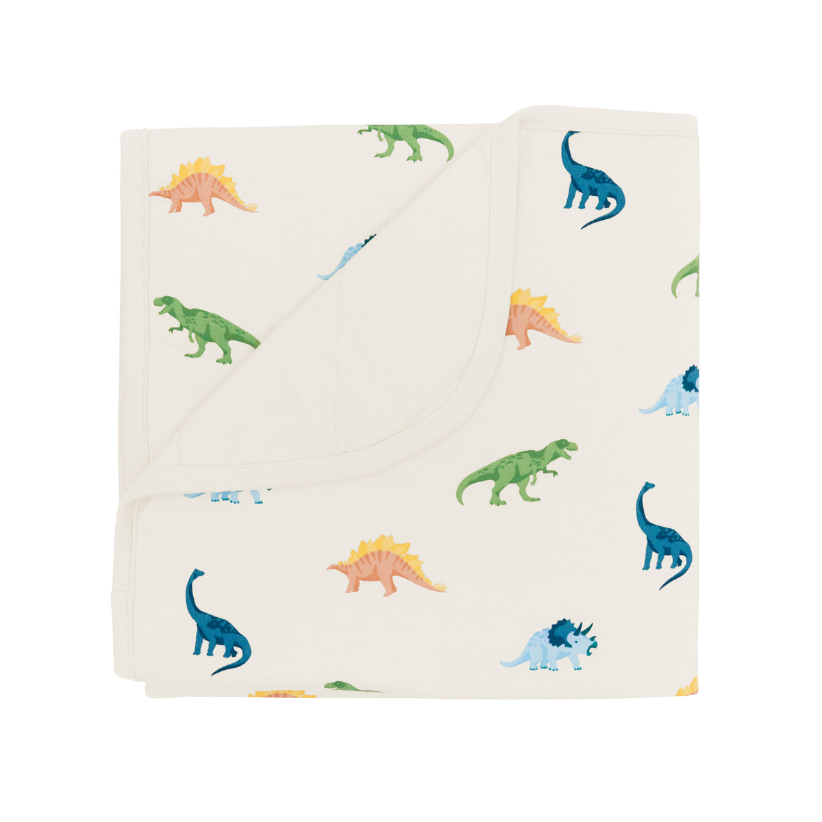 Dinosaur Baby blanket in Ecru Roar