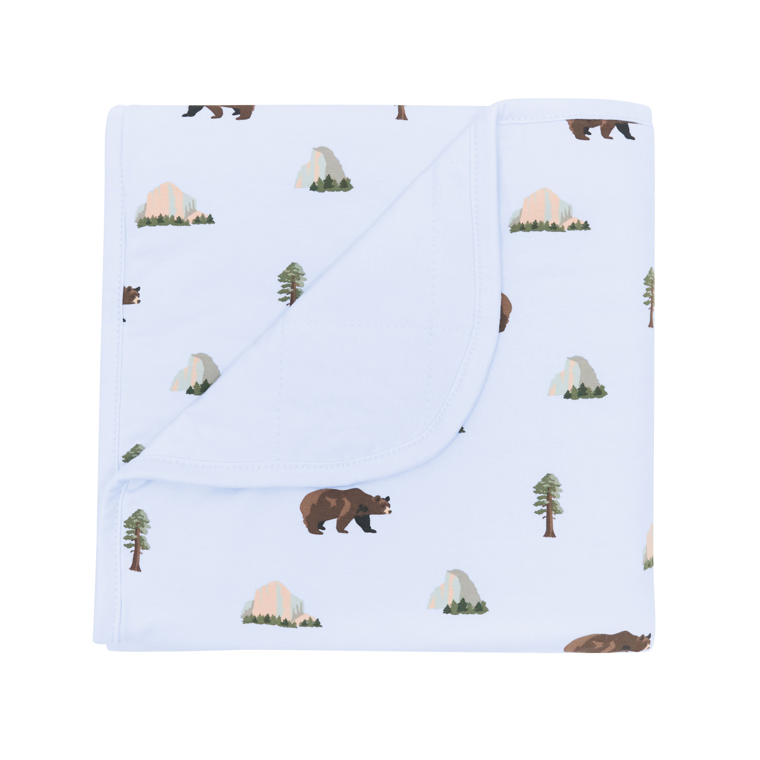 Blue National Park Baby Blanket in Yosemite