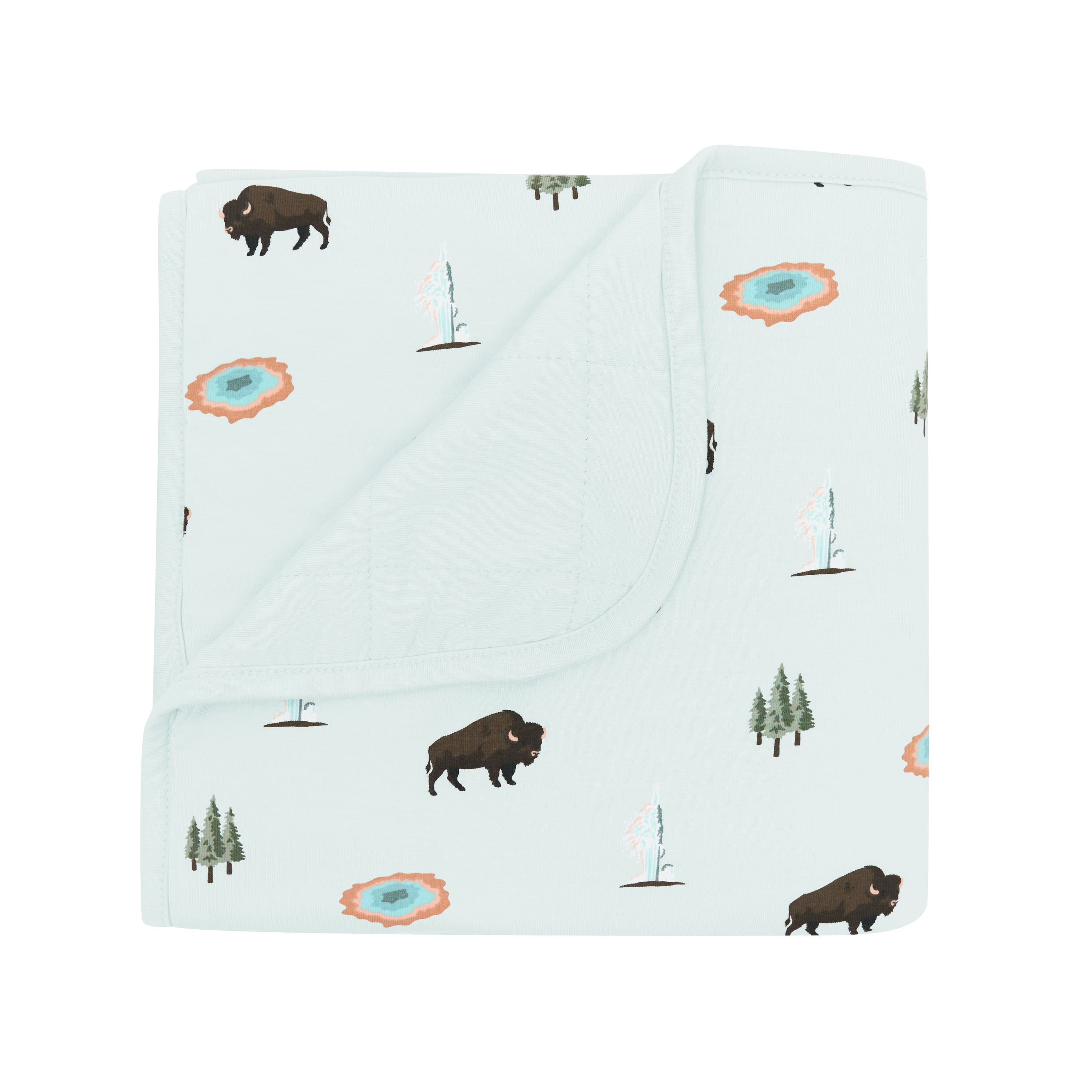 National Parks Baby Blanket in Yellowstone