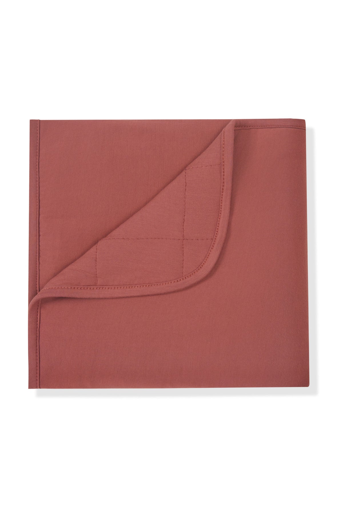 Baby Blanket in Ember on a white background