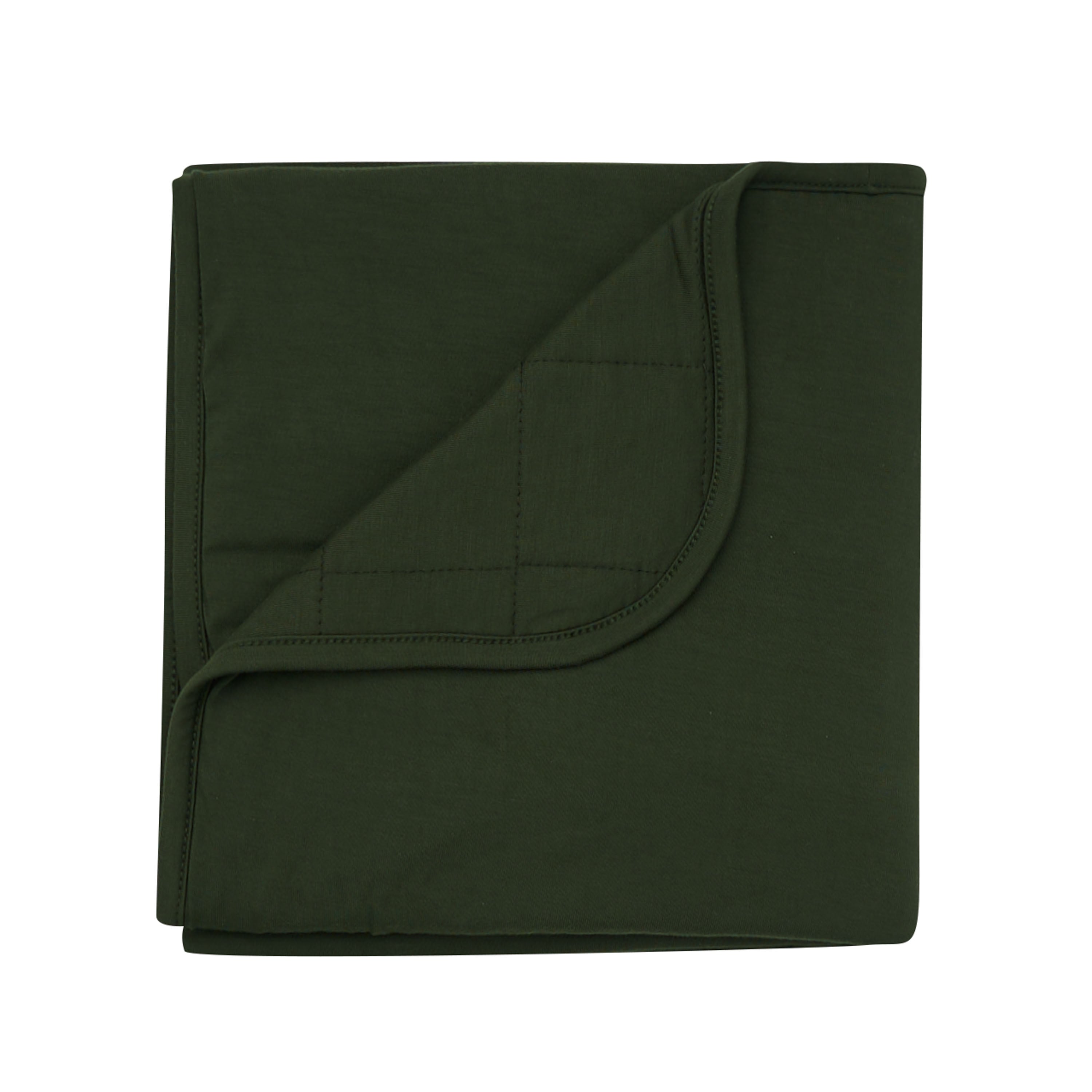 Green Baby Blanket in Fir 1.0 TOG