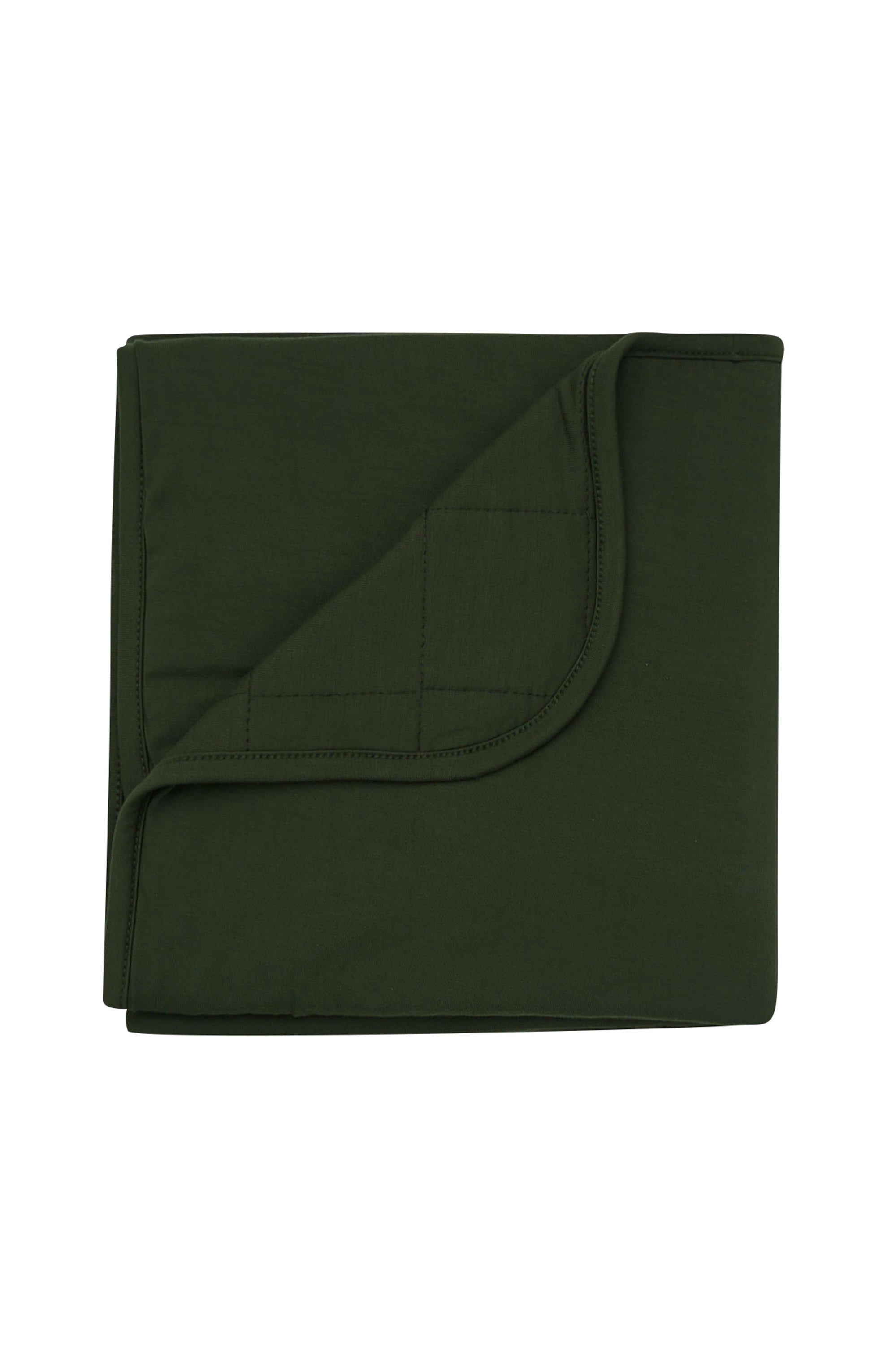 Green Baby Blanket in Fir 1.0 TOG
