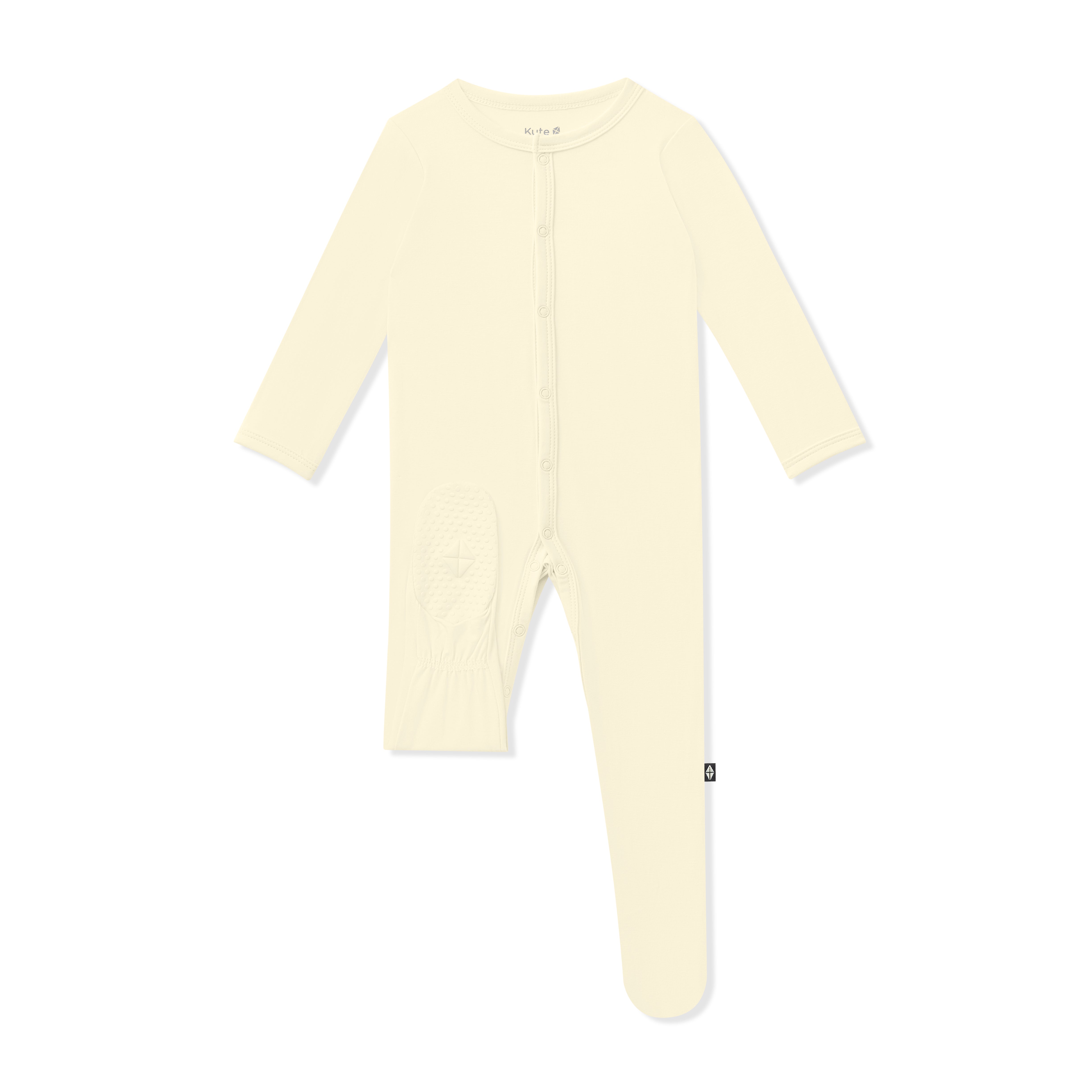 Foot pad shown on the Footie in Chamomile