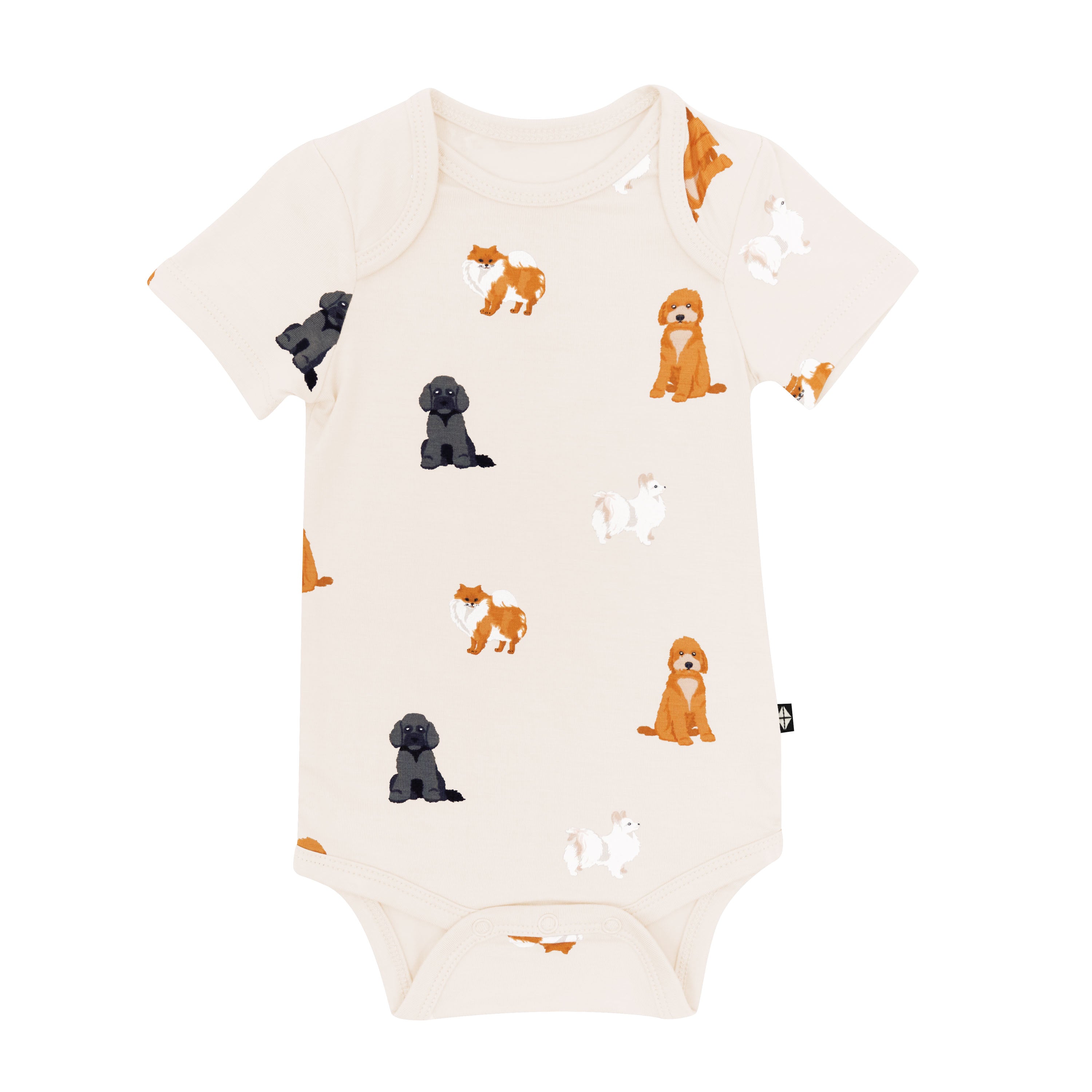Kyte Baby's Bodysuit in Fluffy Dog