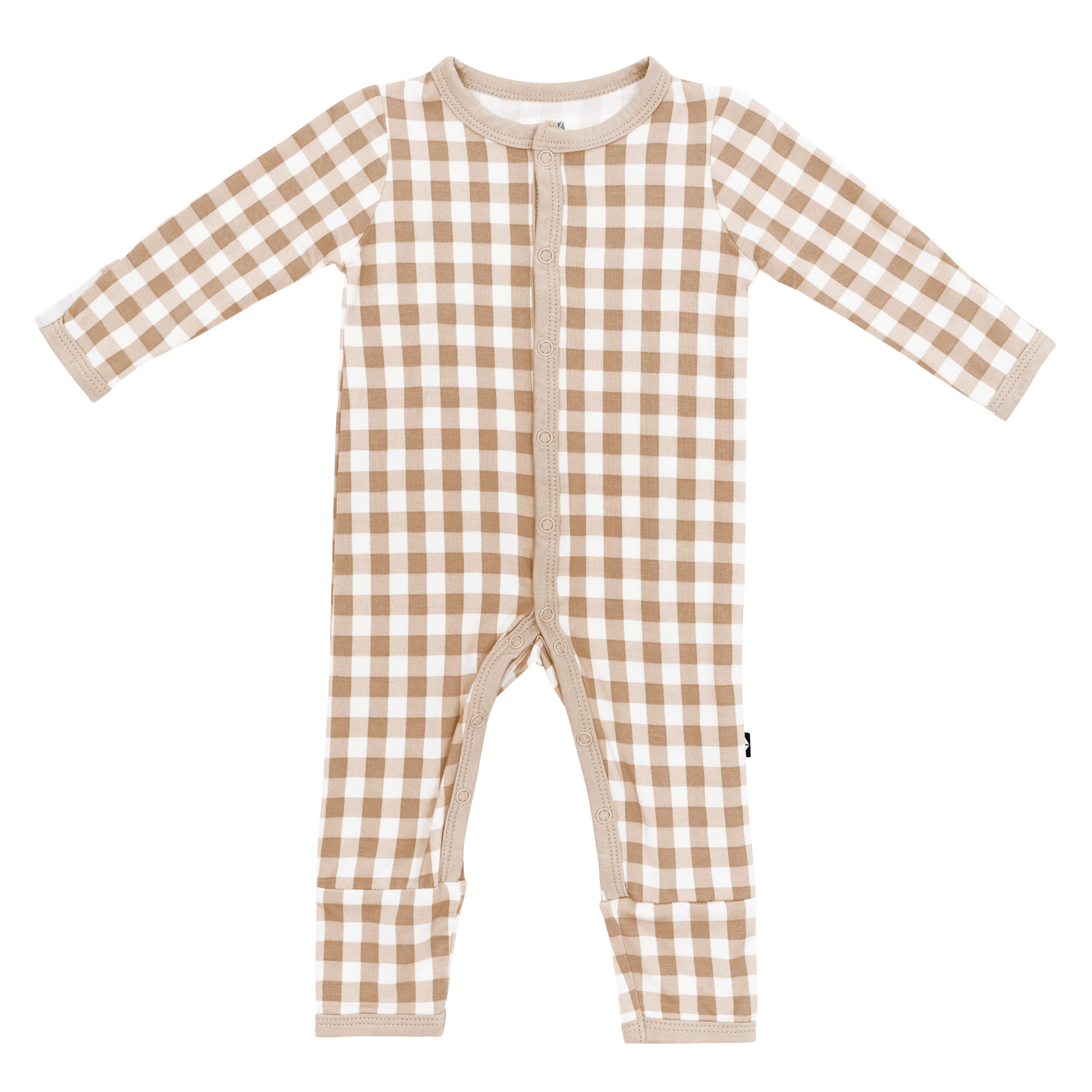 Product photo of the Romper in Gingham Bisque