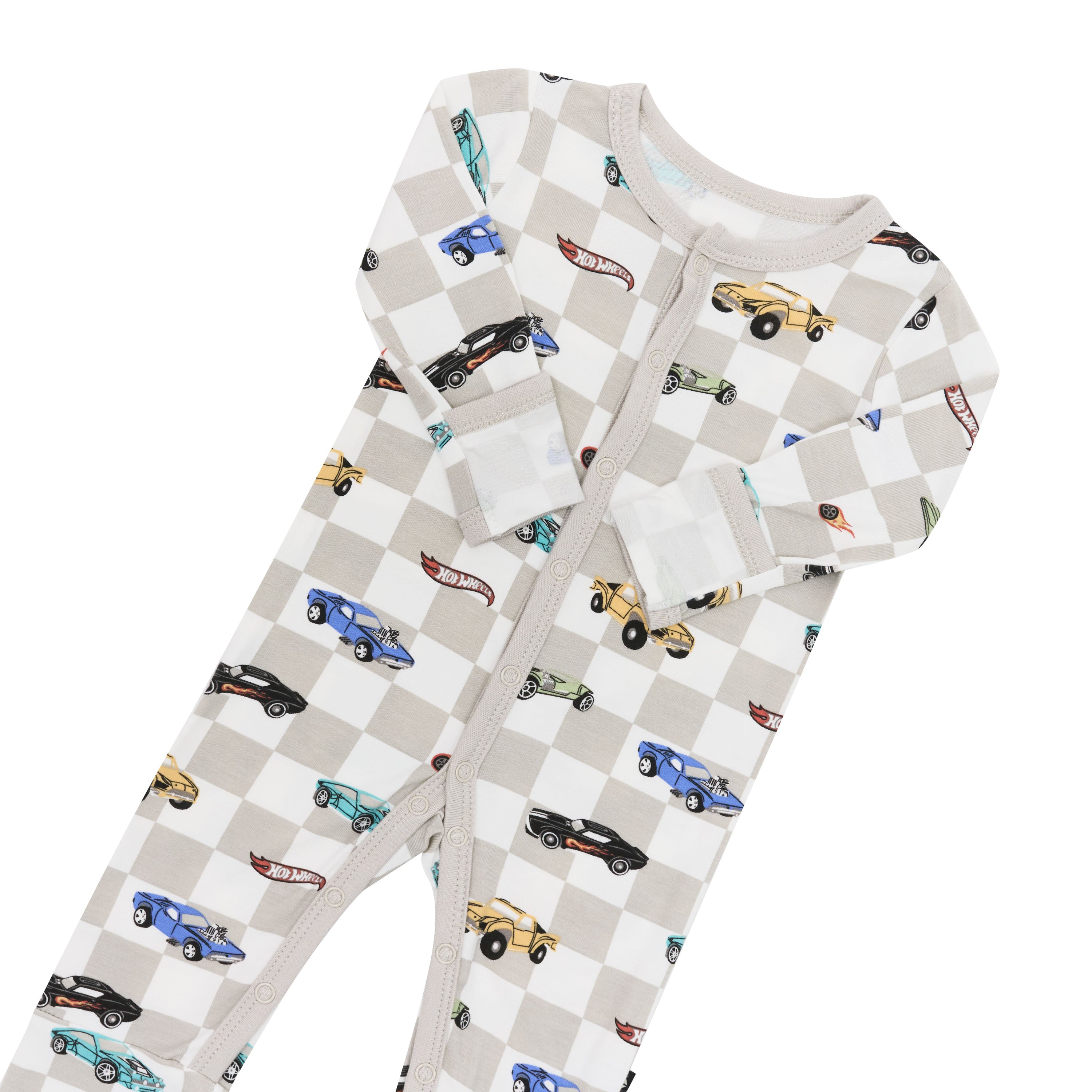 Fold over cuffs shown on the Romper in Fast and Fierce