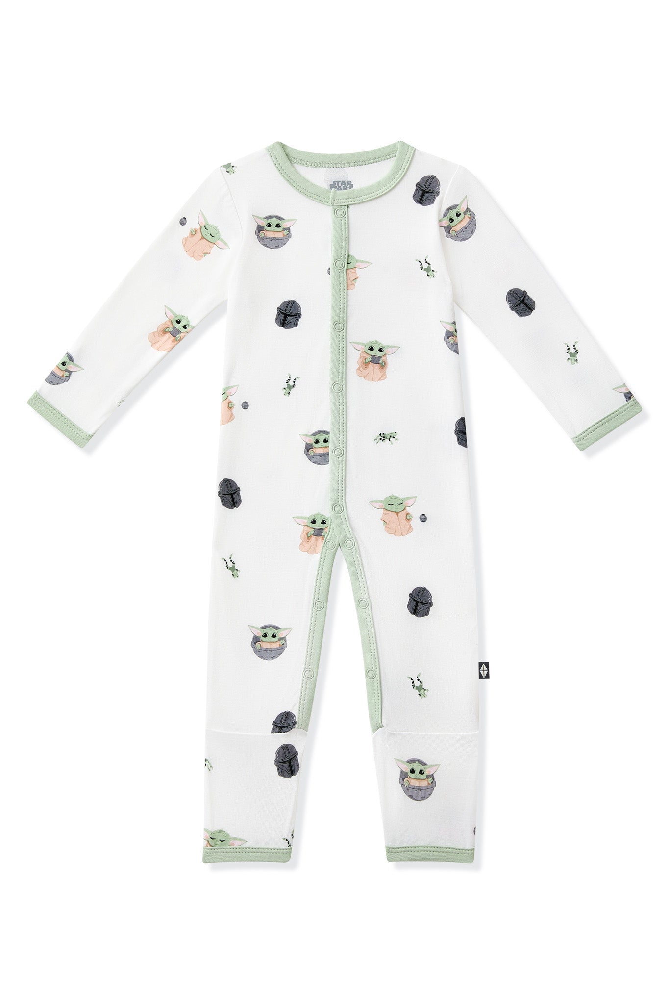 Product photo of the Romper in Grogu™ on a white surface
