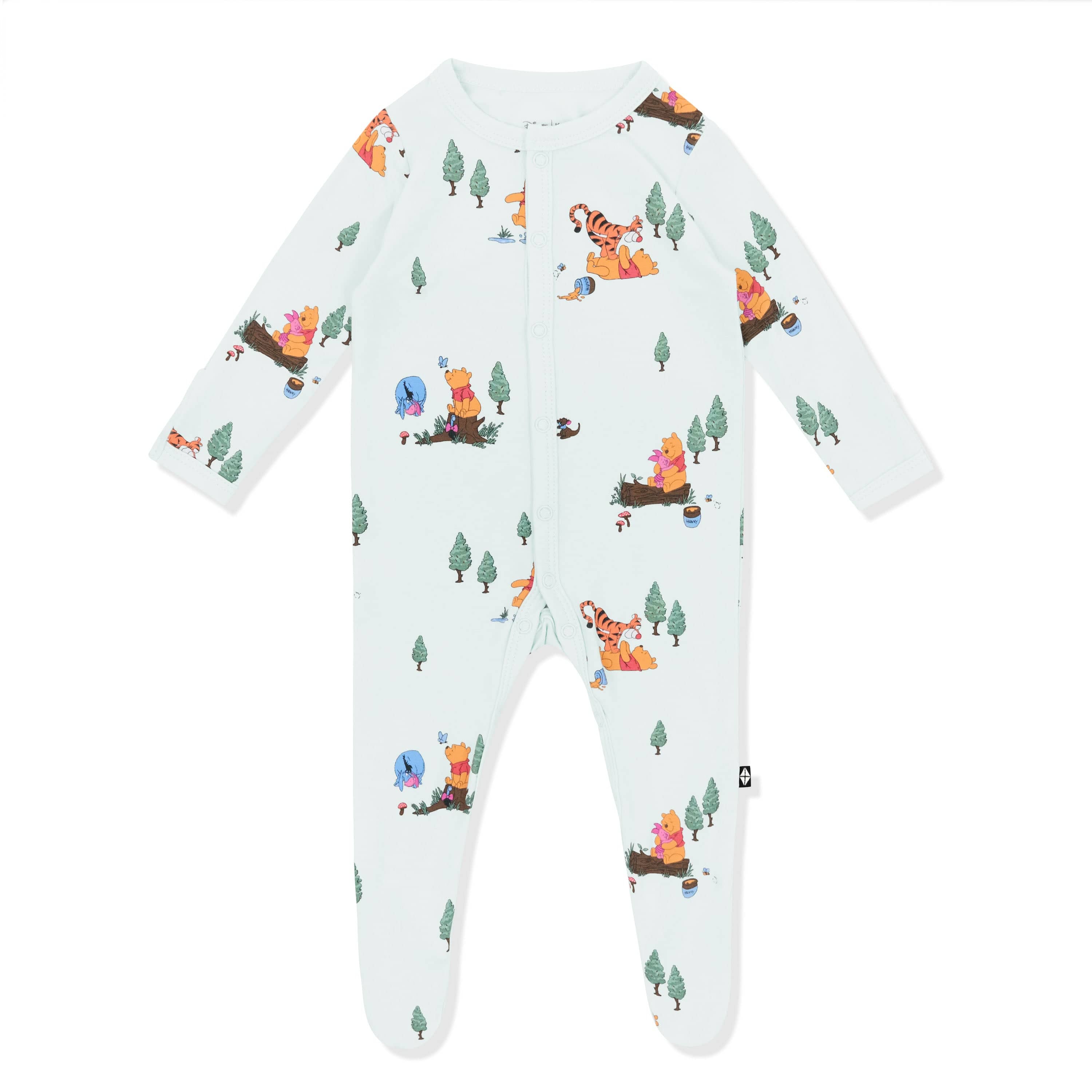 Product photo of the Footie in Winnie the Pooh Hundred Acre Wood