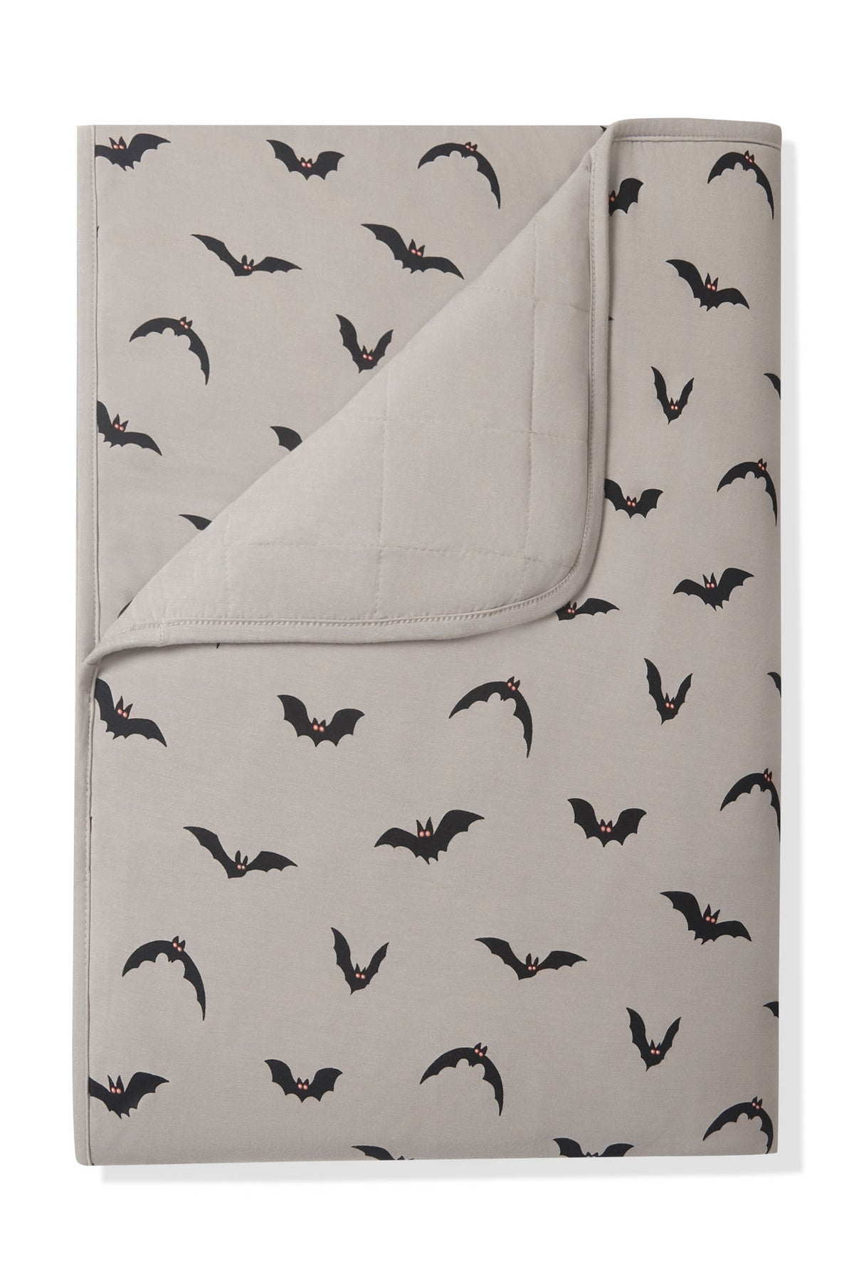 Toddler Blanket in Bats 1.0 print on a white background