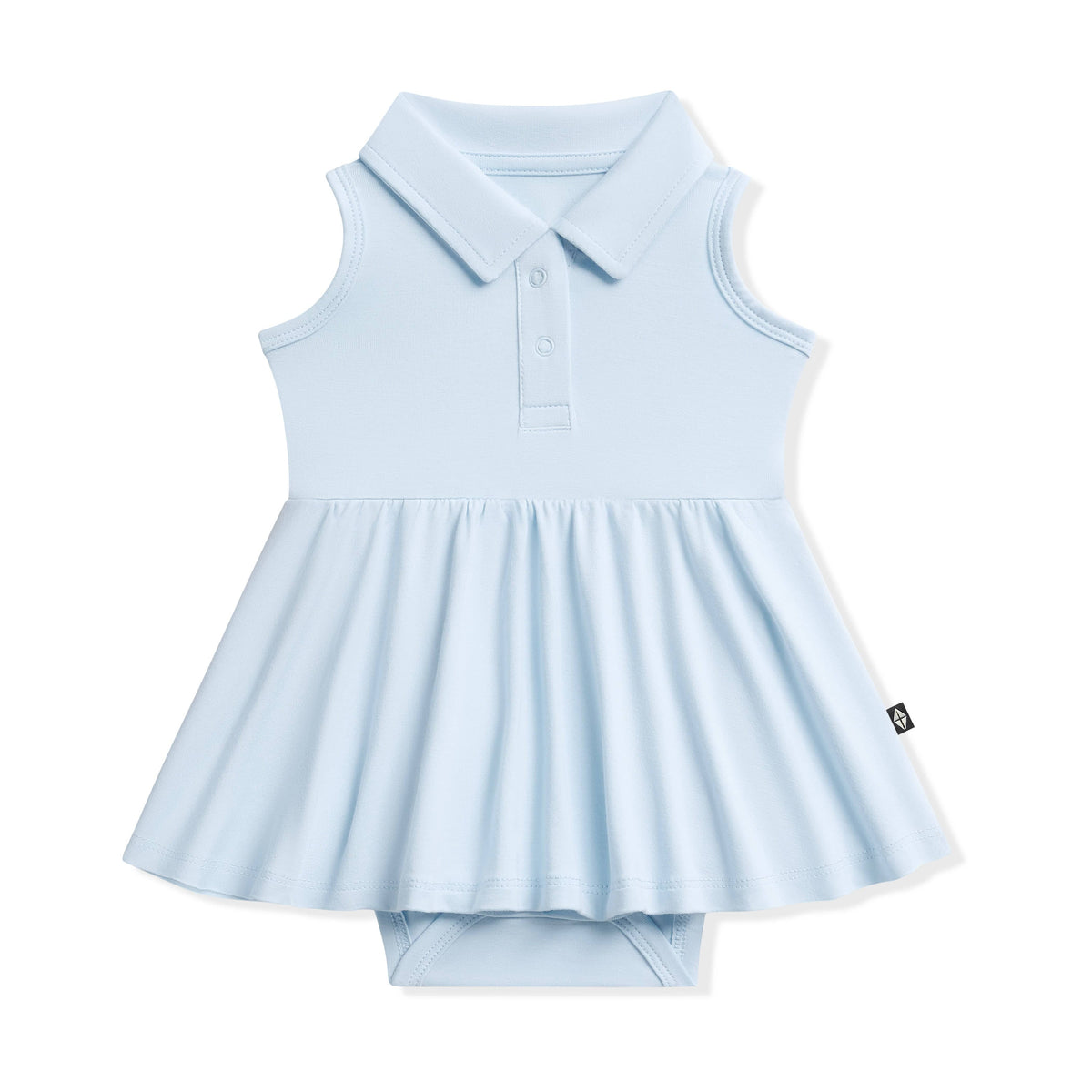 Product photo of the Polo Bodysuit Dress in Breeze