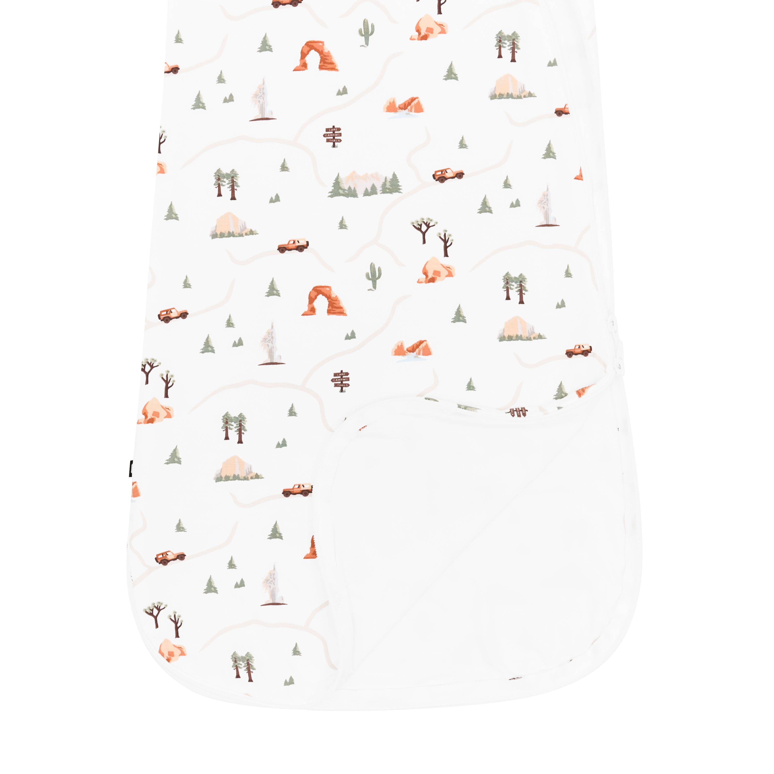 Sleep Bag in Road Trip 0.5 shown unzipped