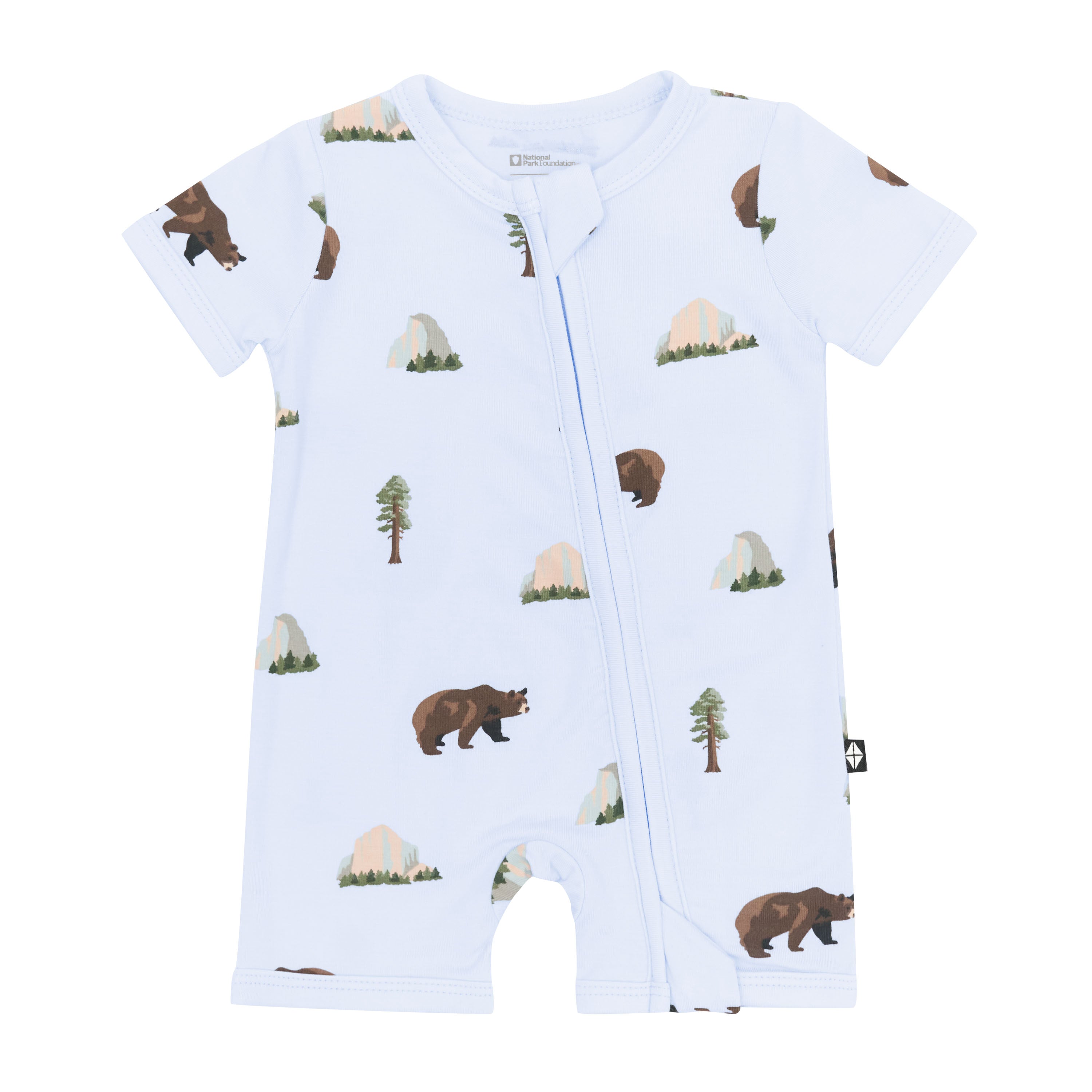 Zippered Shortall Romper in Yosemite