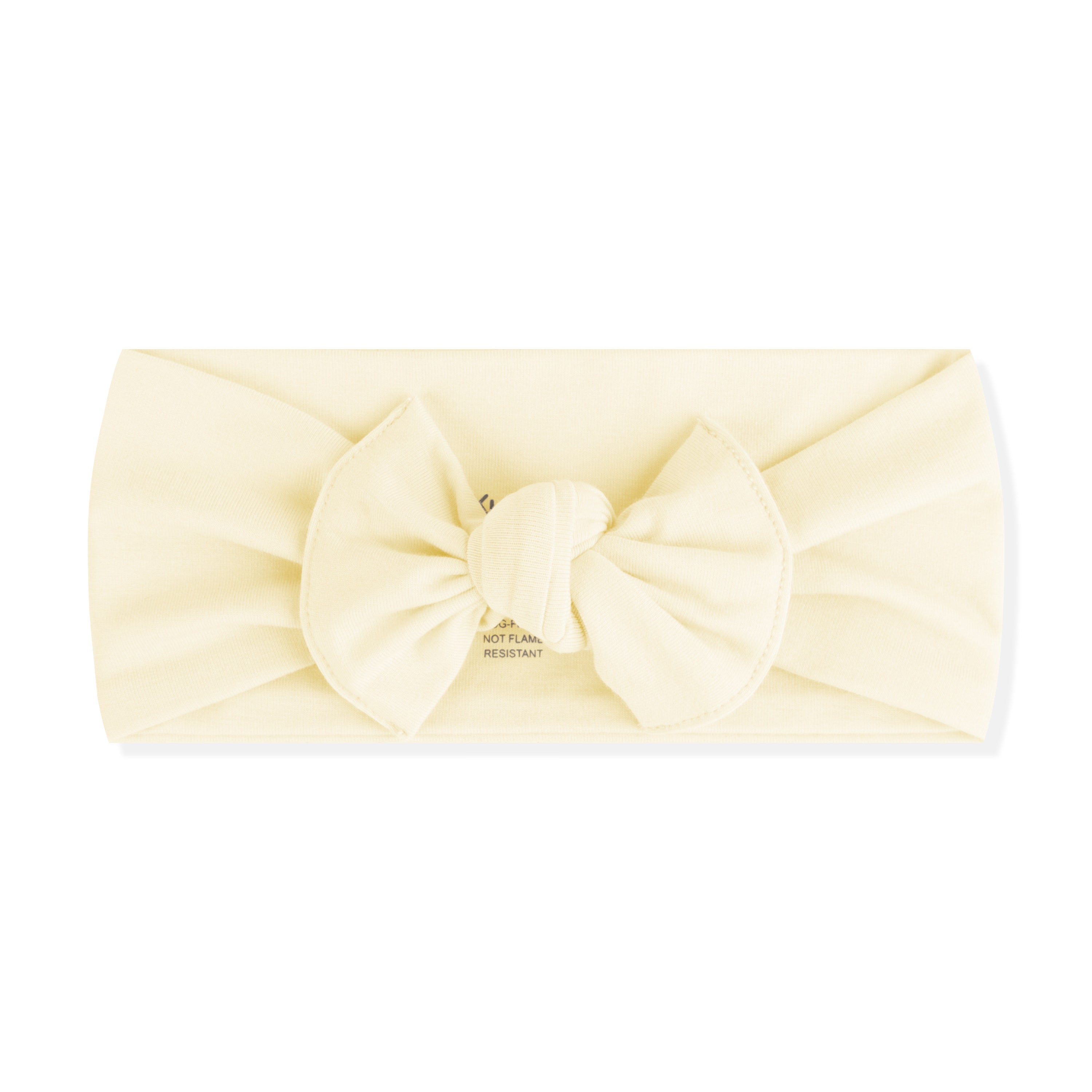 Product photo of the Knotted Bow Headband in Chamomile
