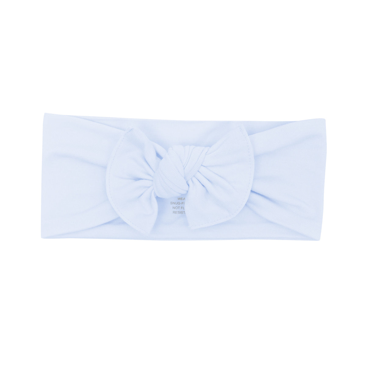 Kyte Baby's Knotted Bow Headband in Mist