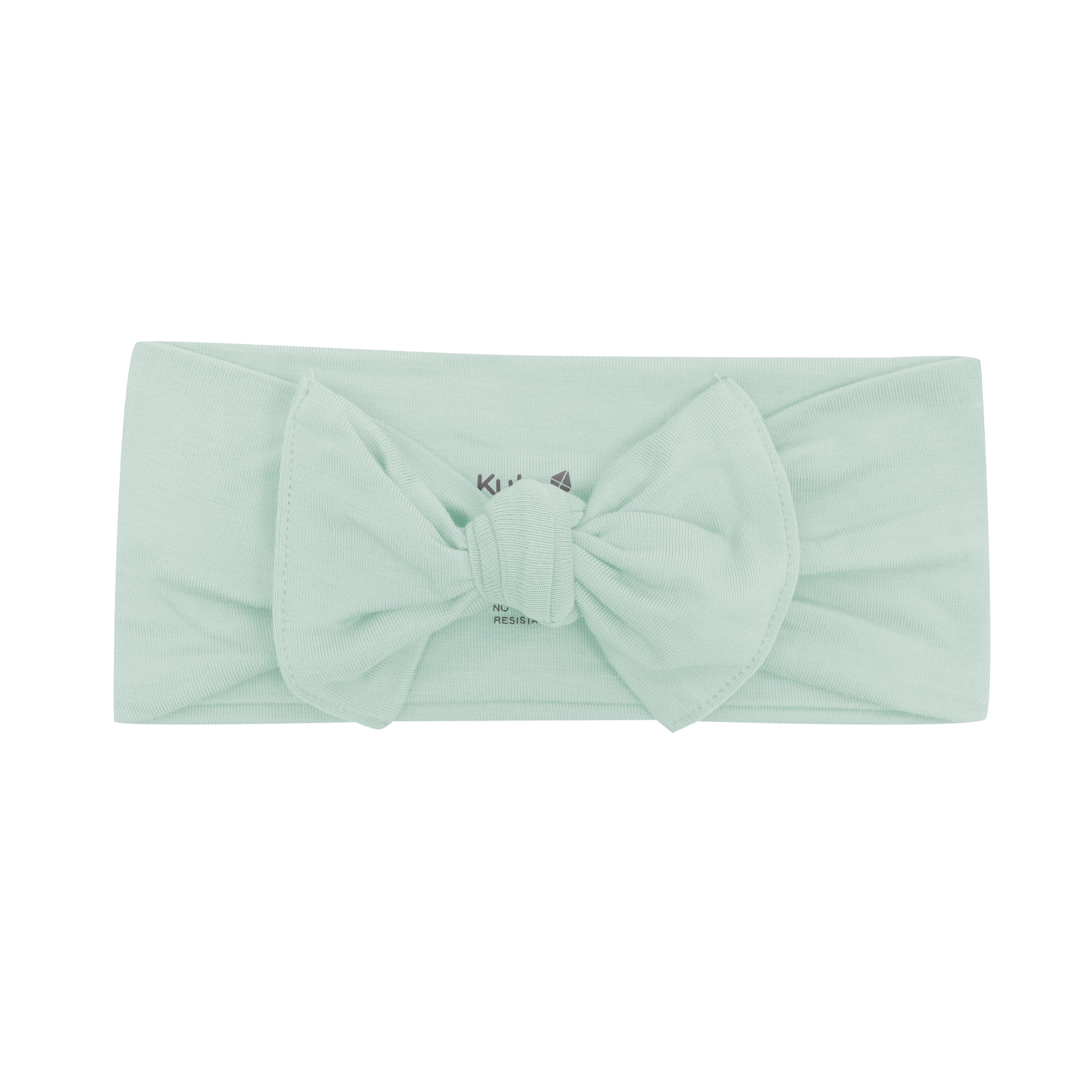 Flat lay of Kyte Baby Bow in Sage