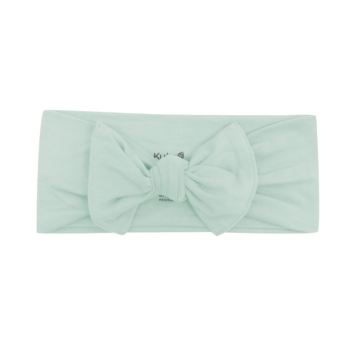 Flat lay of Kyte Baby Bow in Sage