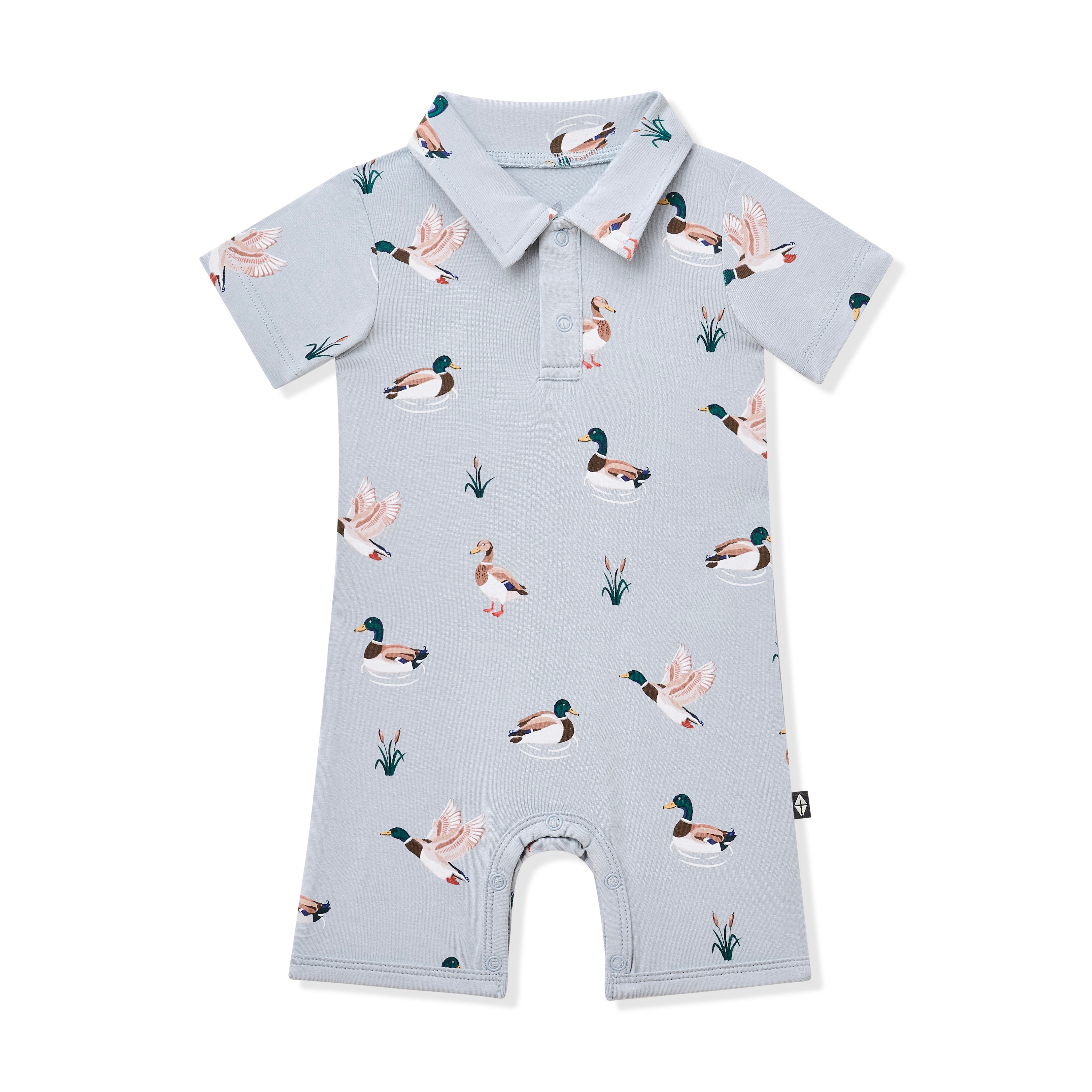 Product photo of the Polo Shortall in Mallard Duck on a white surface