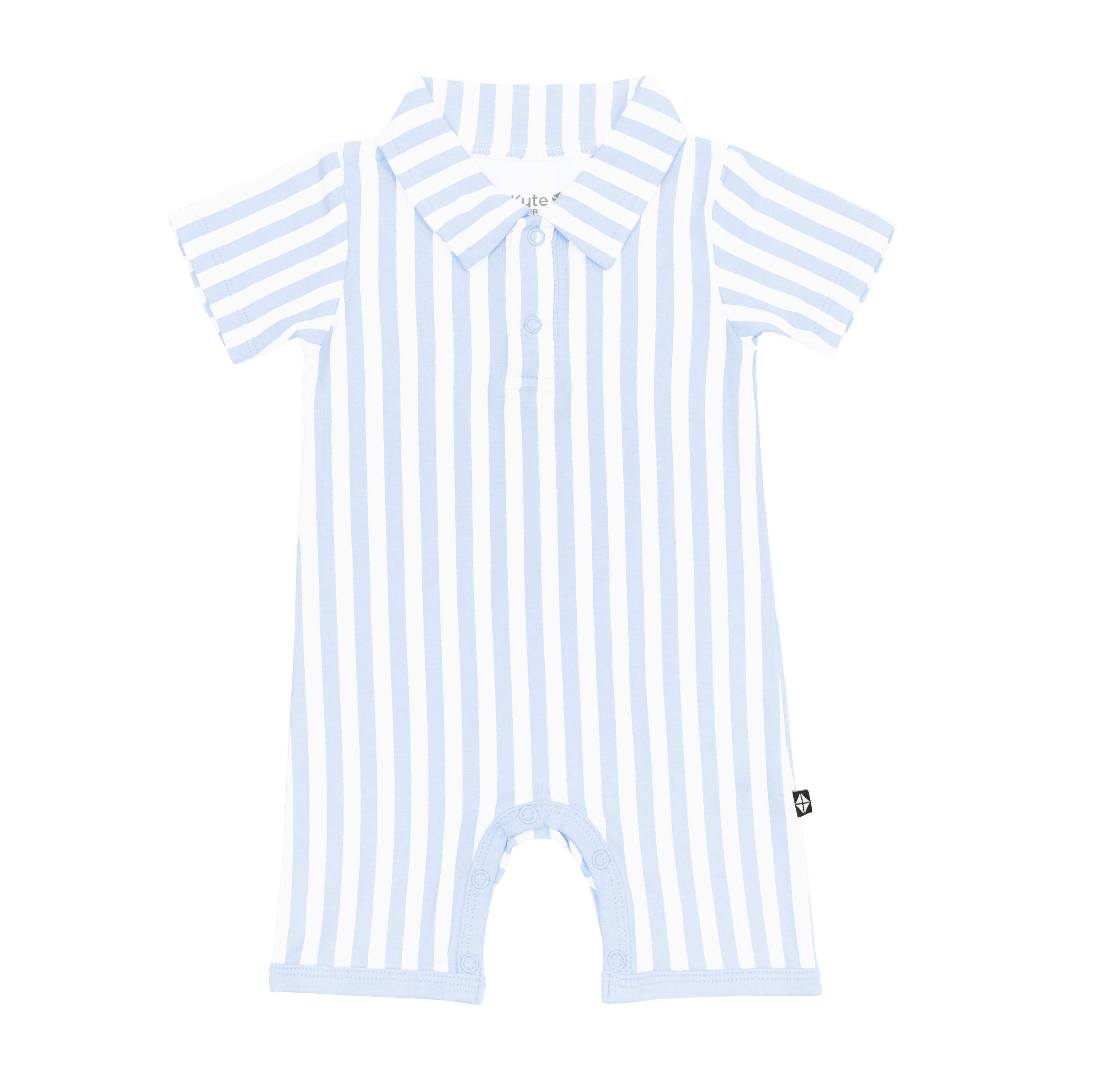 Product photo of the Polo Shortall in Small Mist Stripe