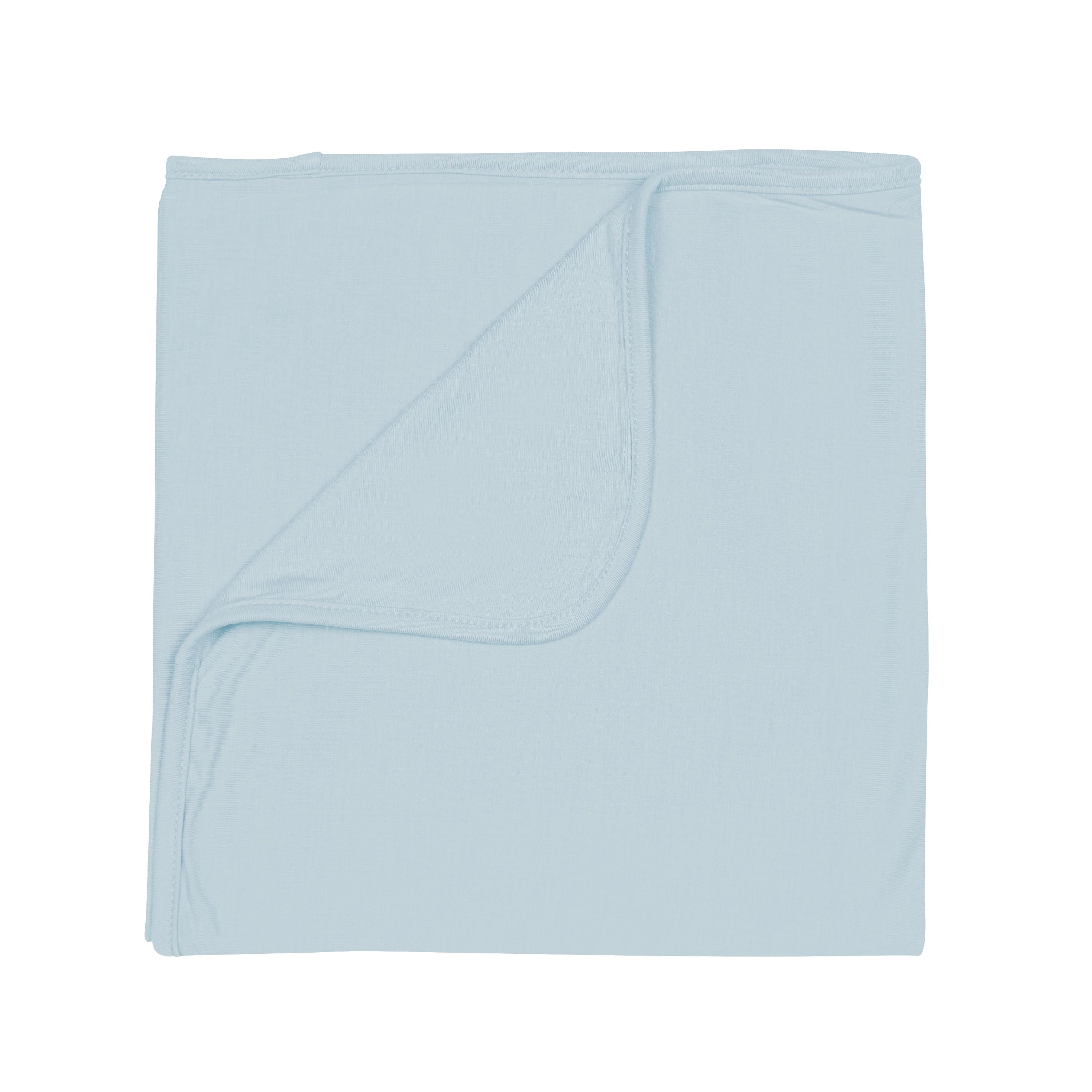Light Blue Baby Blanket in Fog 0.5 TOG