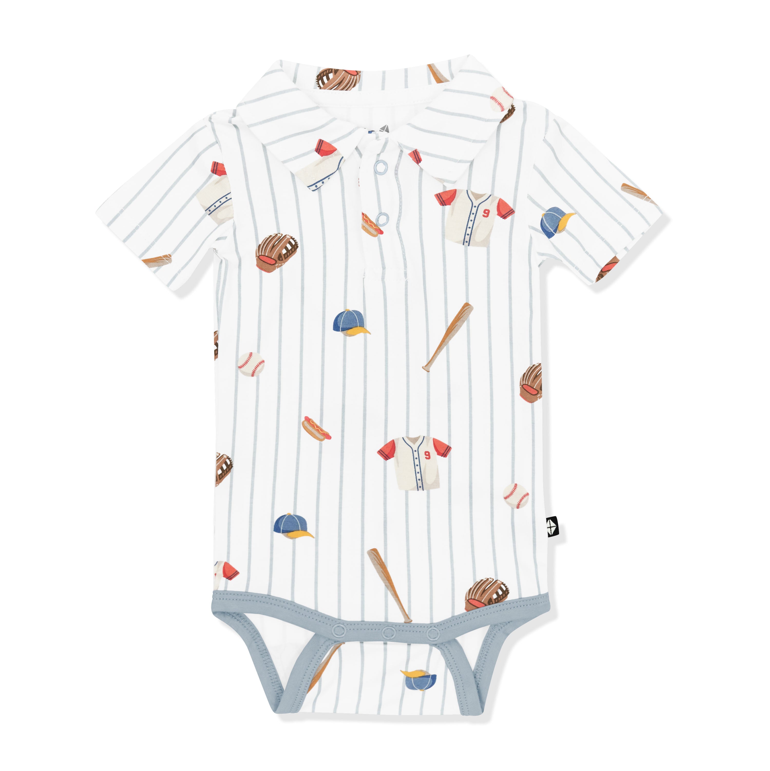 Polo Bodysuit Home Run on a white surface