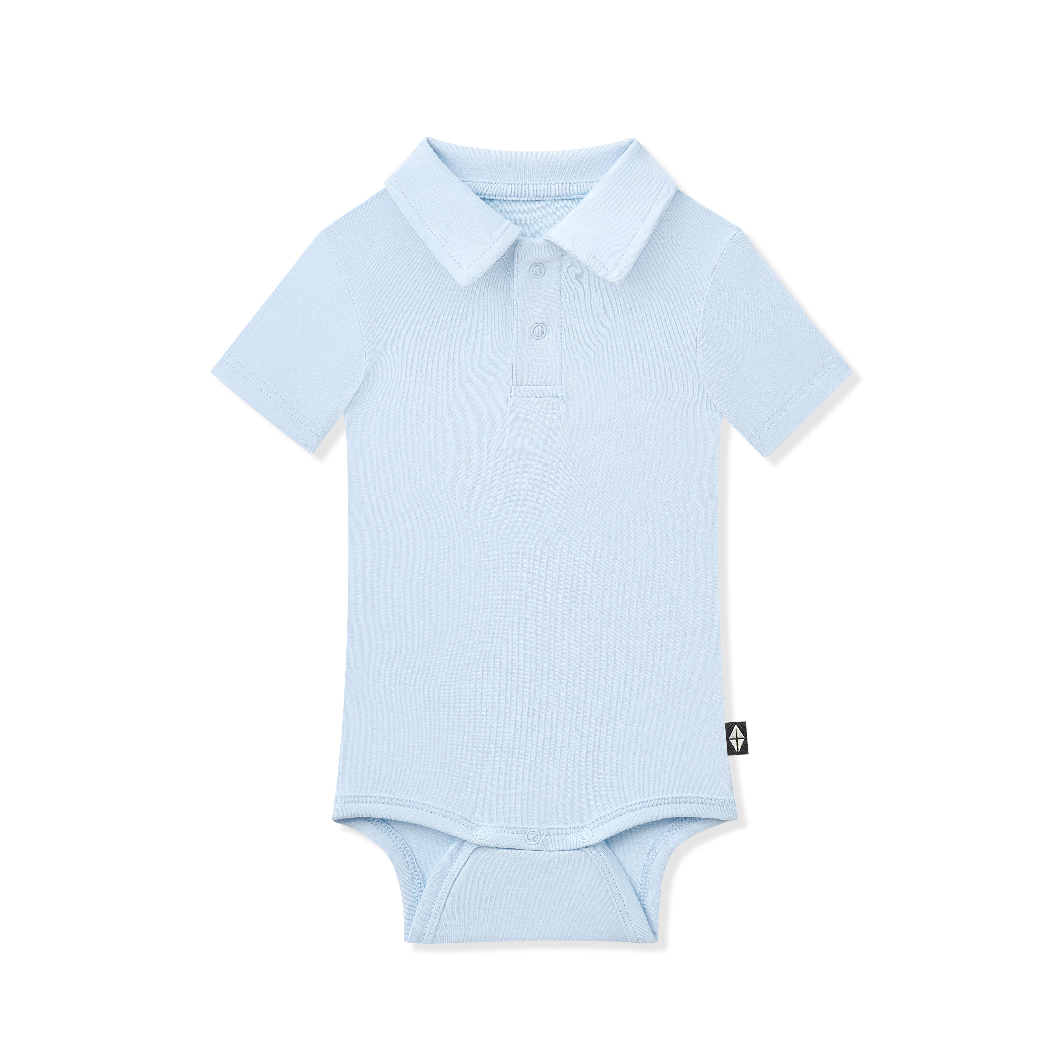 Product photo of the Polo Bodysuit in Breeze