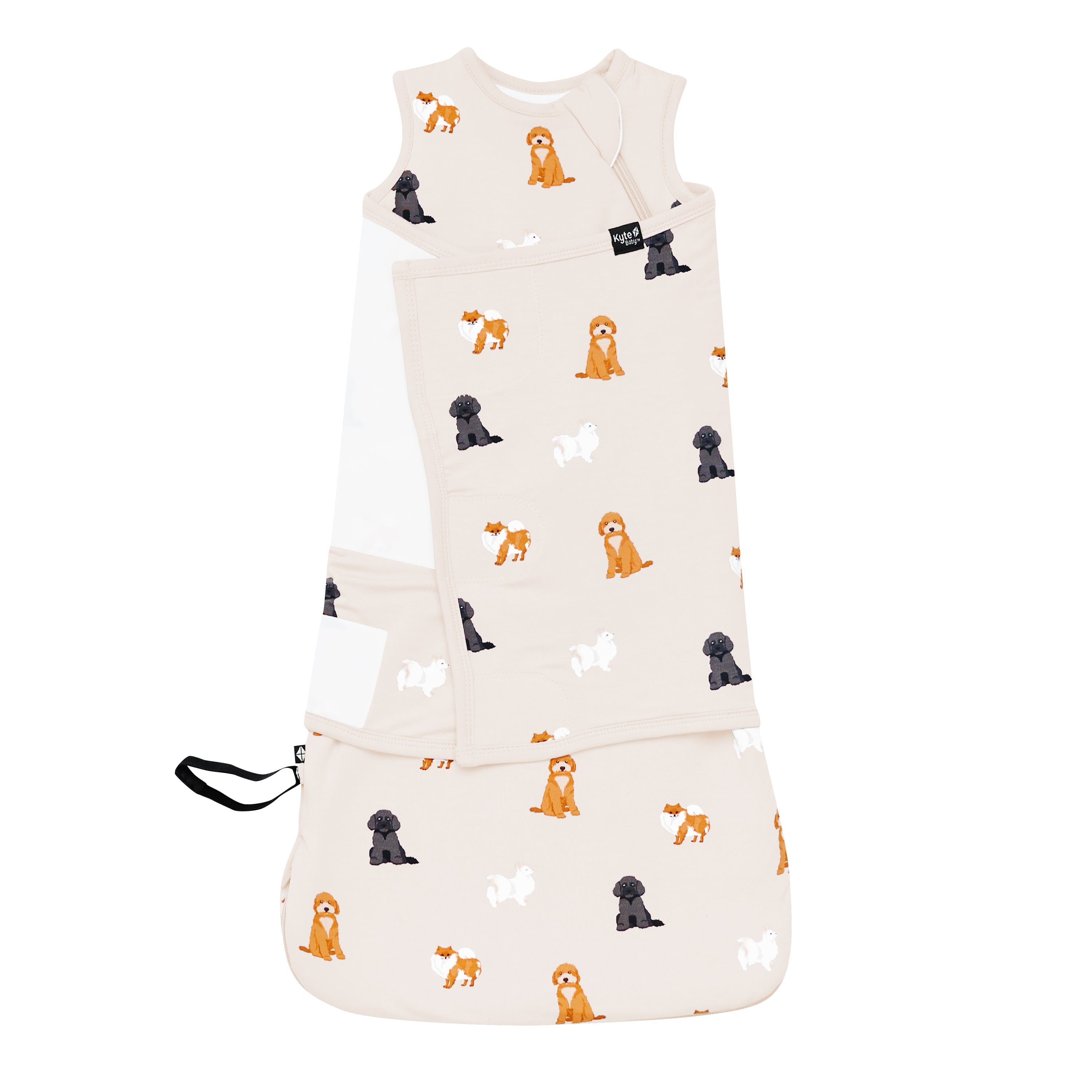 Sleep Bag Swaddler in Fluffy Dog 1.0 TOG