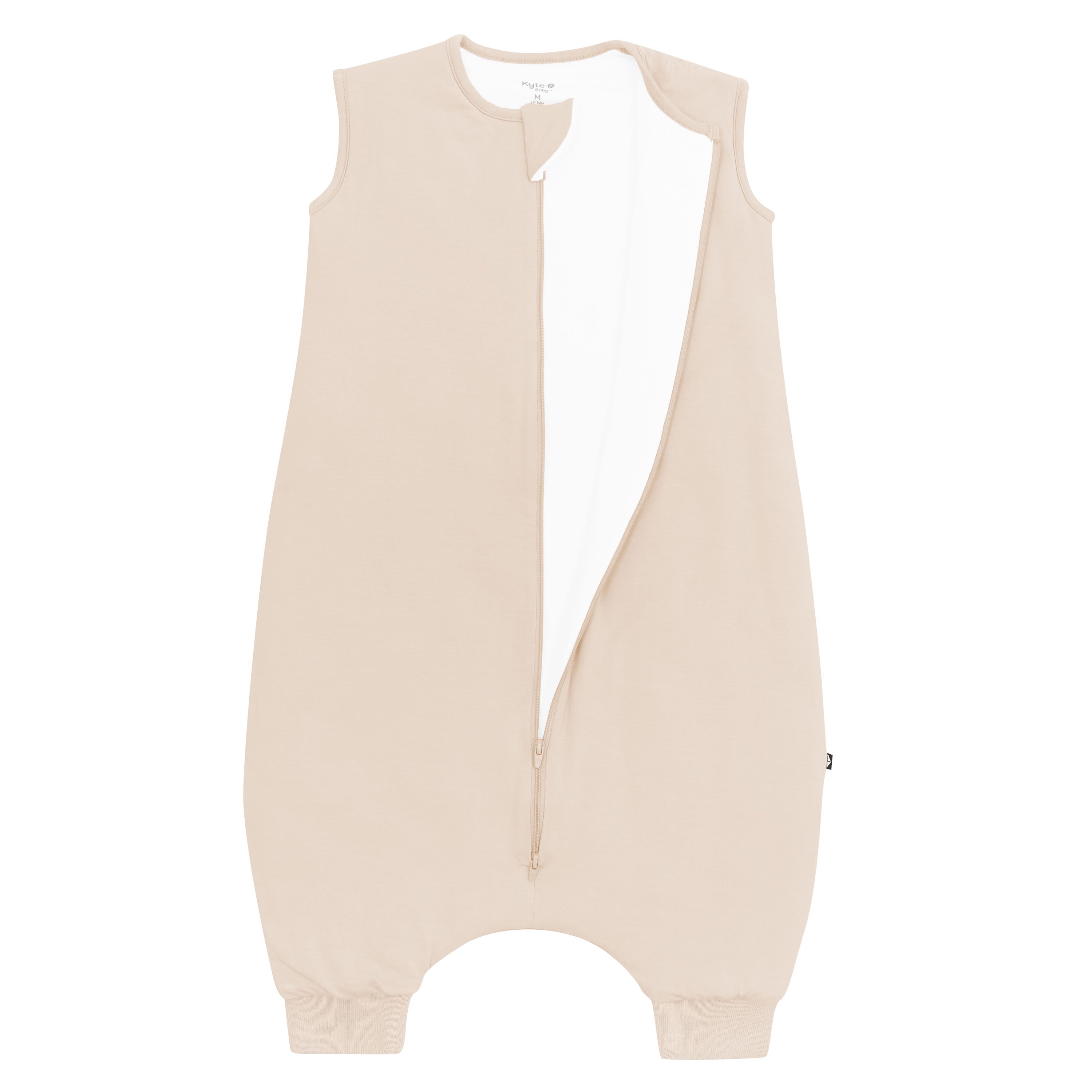 Sleep Bag Walker in Bisque 1.0 shown unzipped