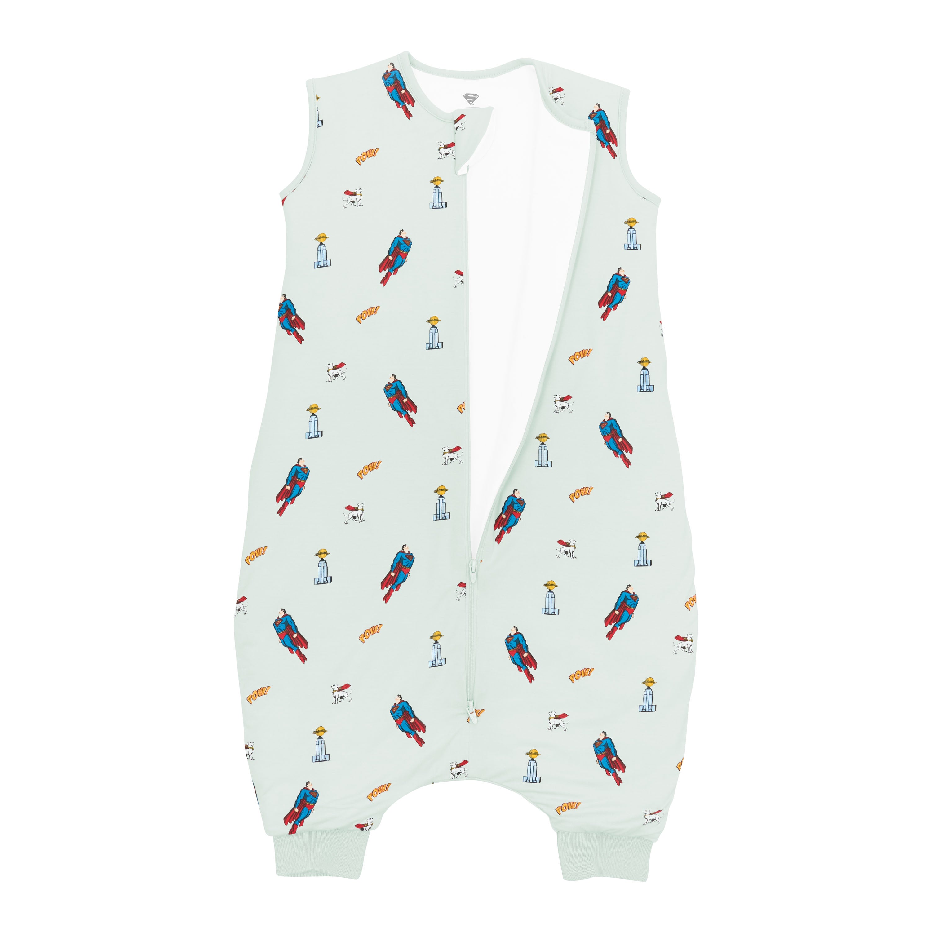 Sleep Bag Walker in Superman™ 1.0 shown unzipped