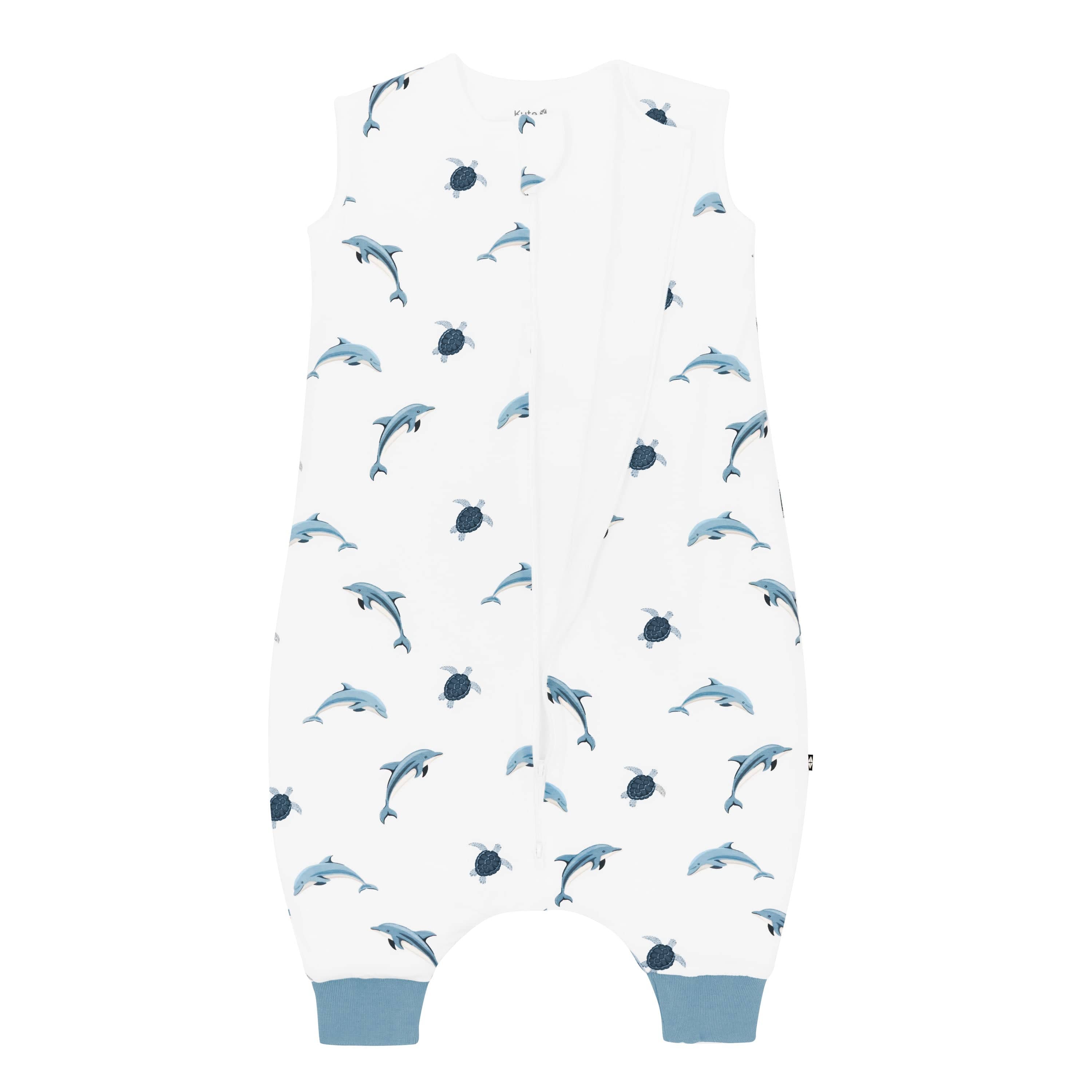 Sleep Bag Walker in Dolphin 1.0 unzipped