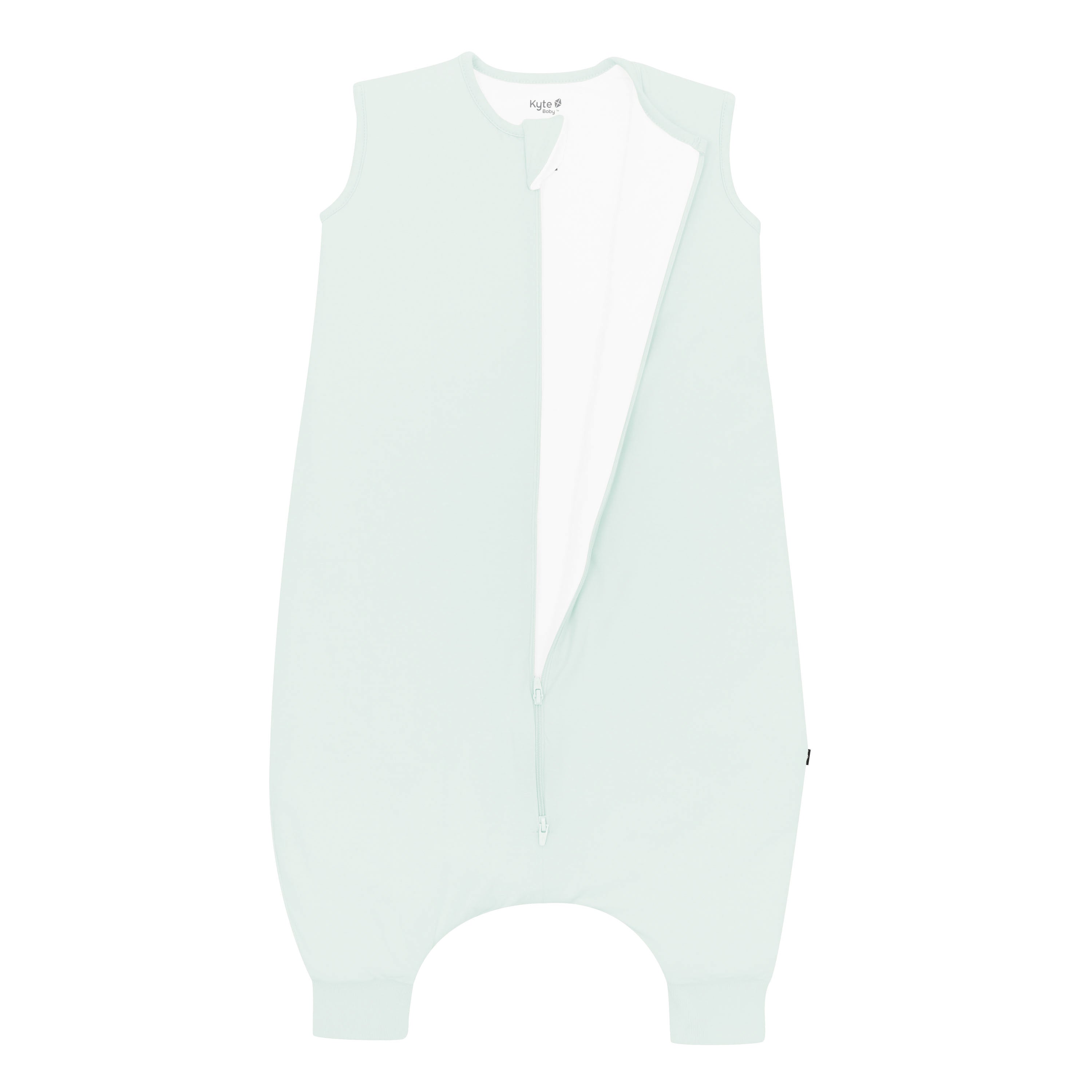 Sleep Bag Walker in Dew 1.0 shown unzipped