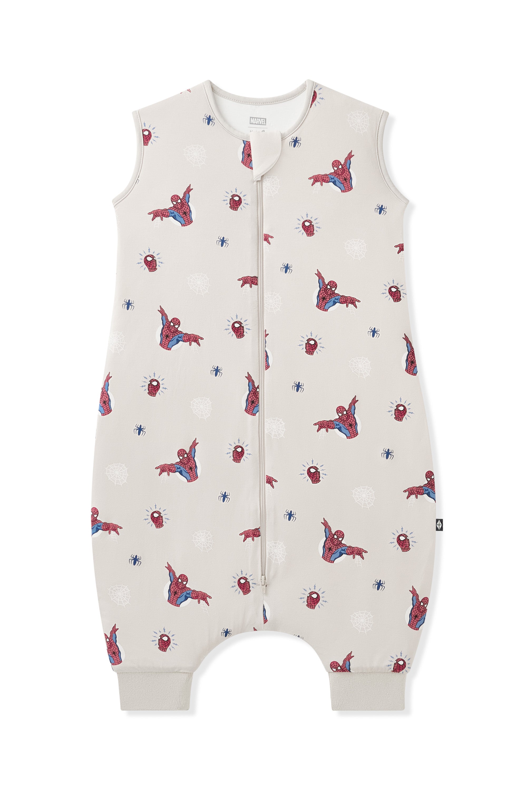 Oat Sleep Bag Walker with Spider-Man 1.0 print on a white background