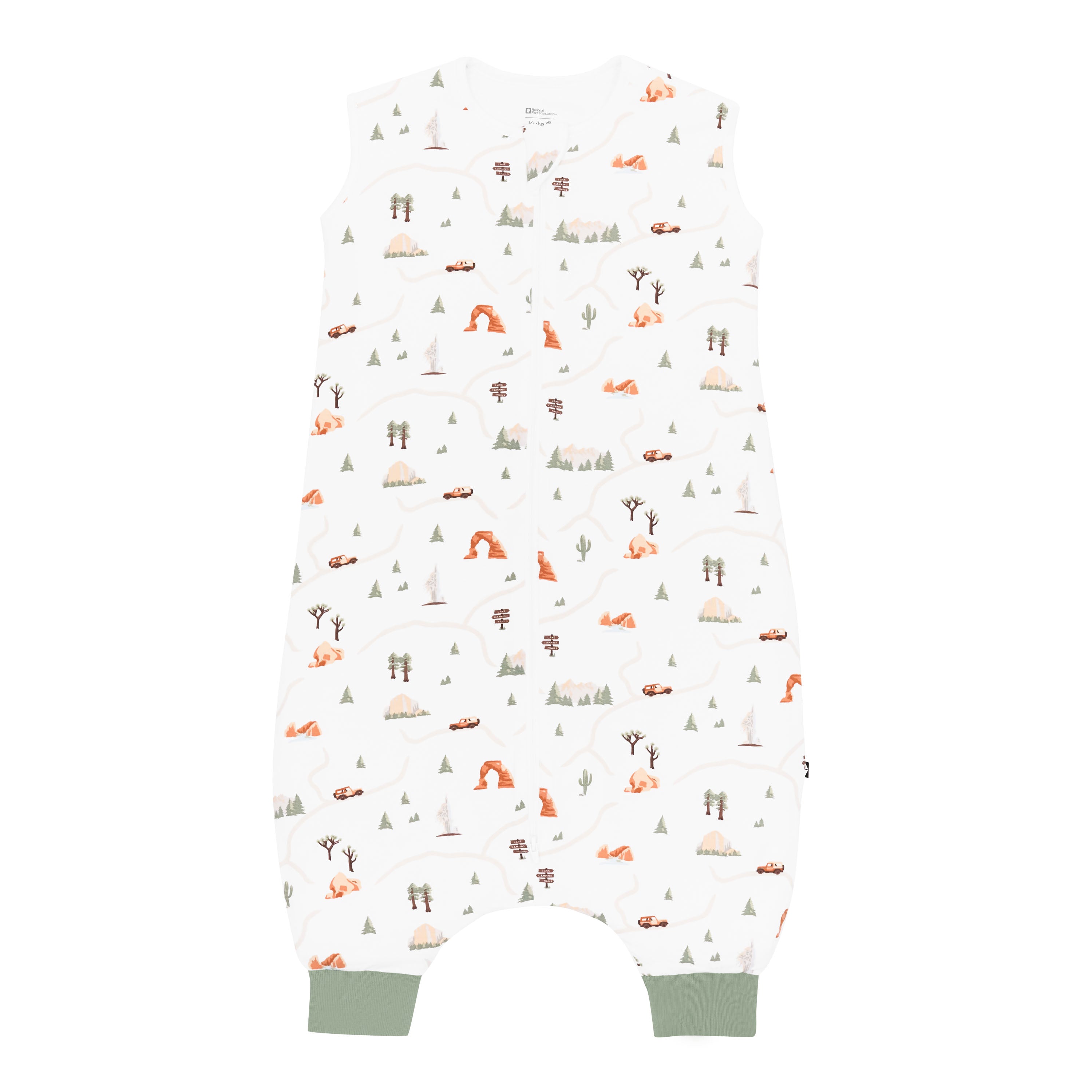 Kyte Baby's Sleep Bag Walker in Road Trip 1.0