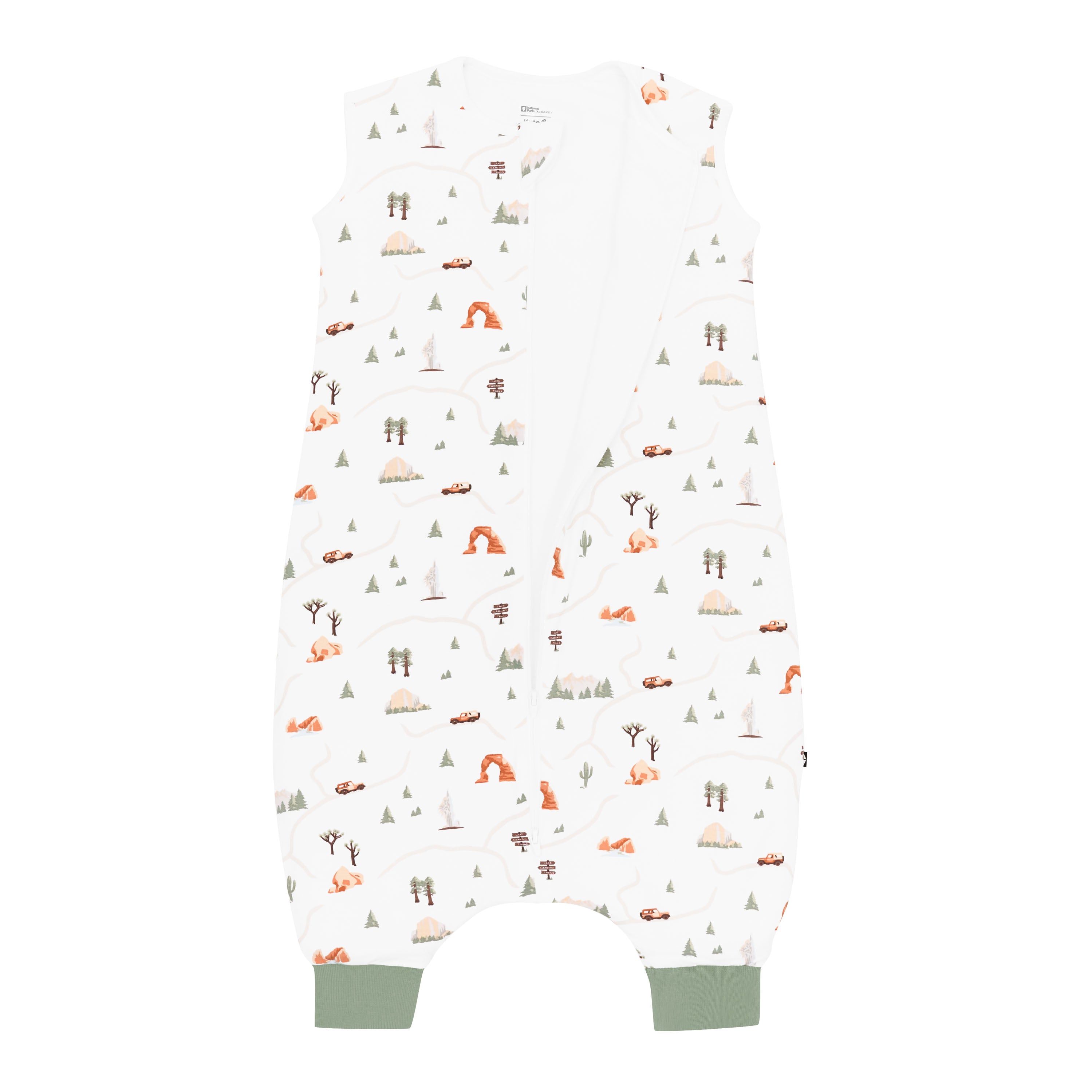 Sleep Bag Walker in Road Trip 1.0 shown unzipped