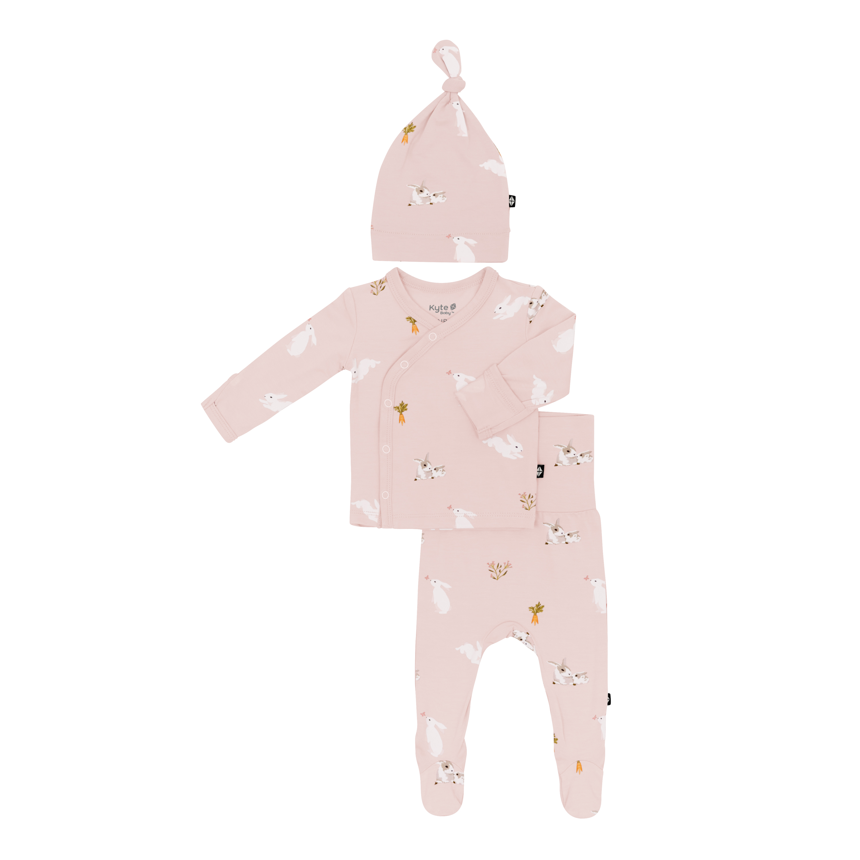 Pink Take Me Home Set with Cap in Blush Rabbit