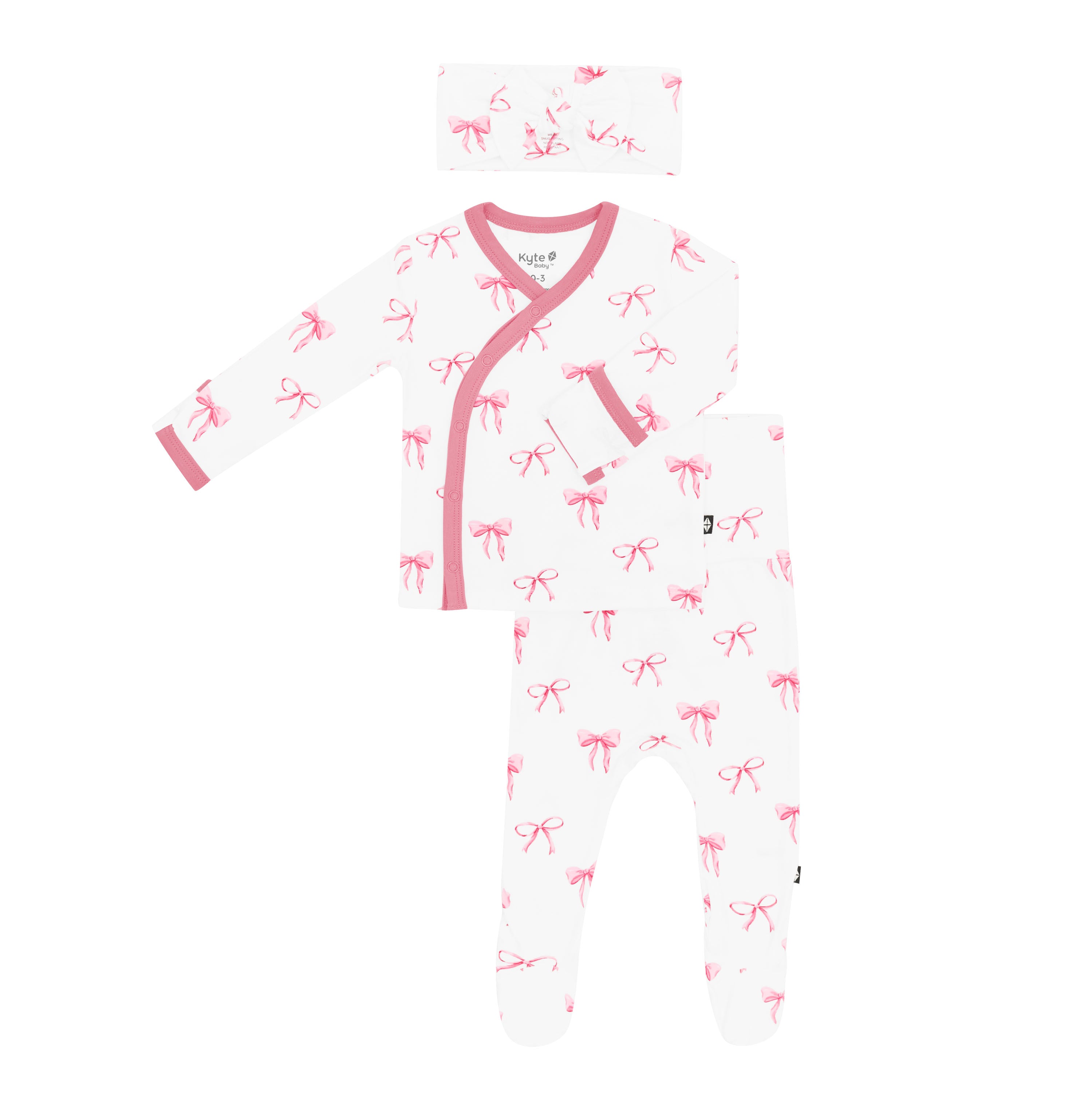 Kyte Baby's Take Me Home Set with Bow in Bow